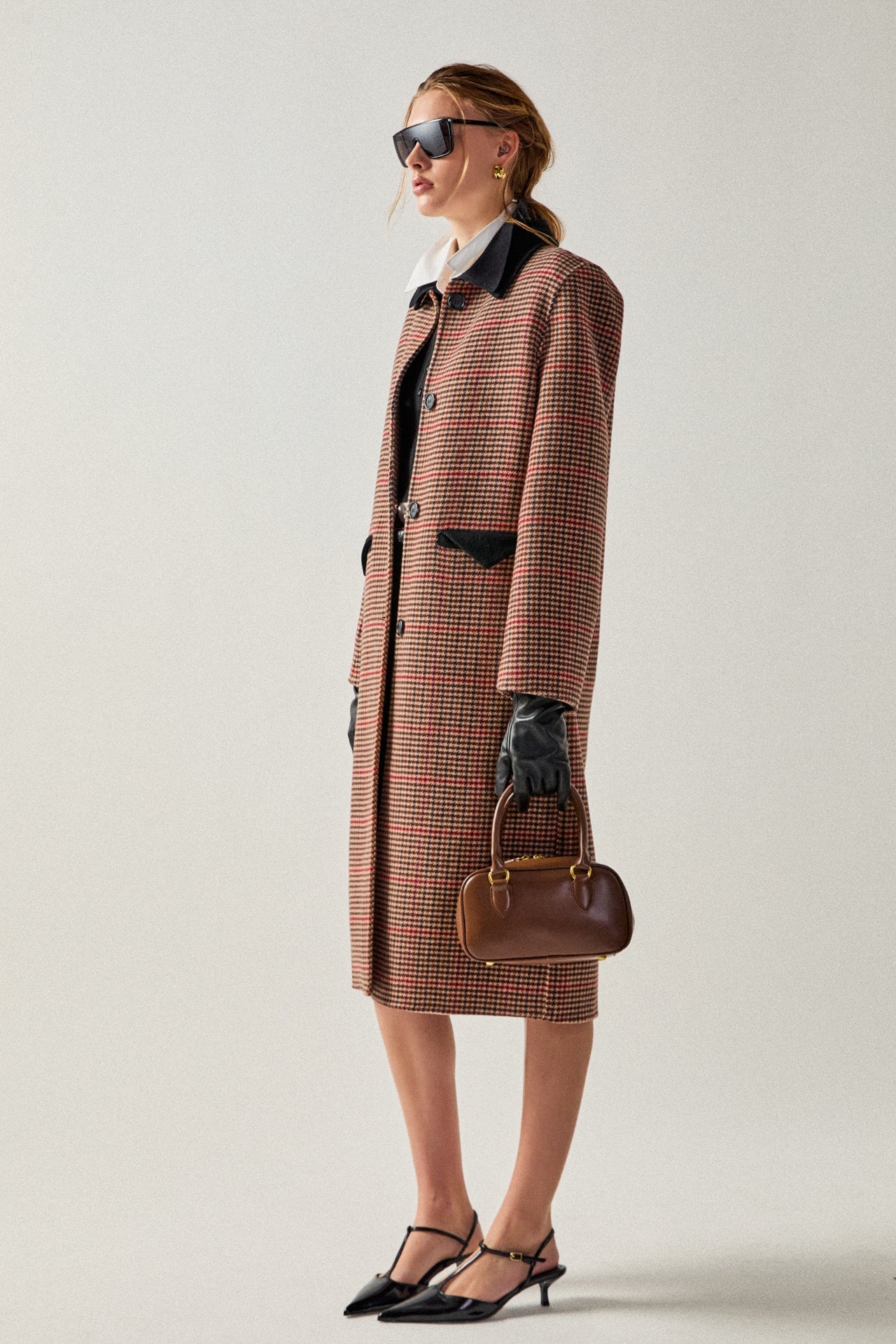 ENGLISH FACTORY - Color Block Coat - COATS available at Objectrare
