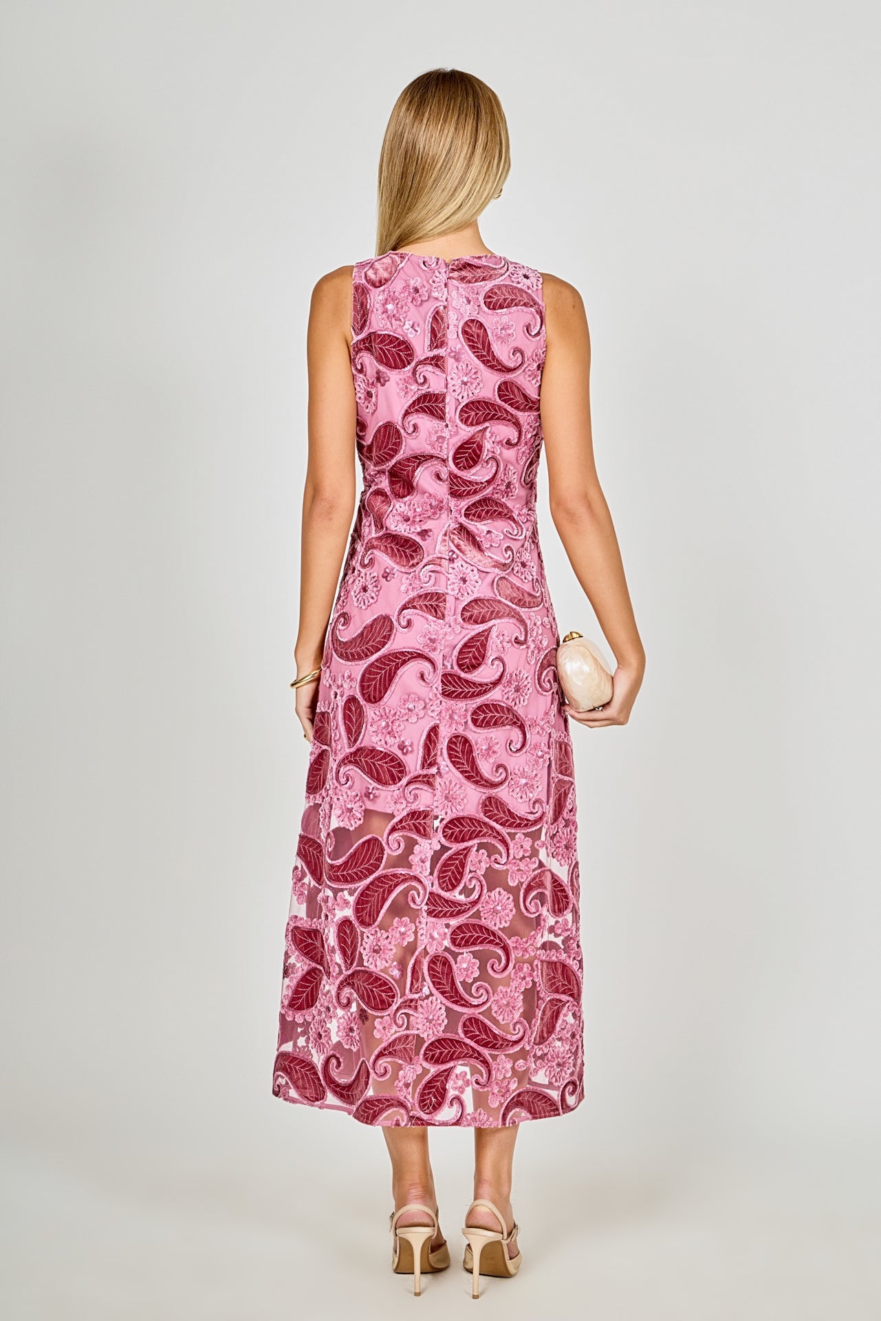 Lace Cami Maxi Dress