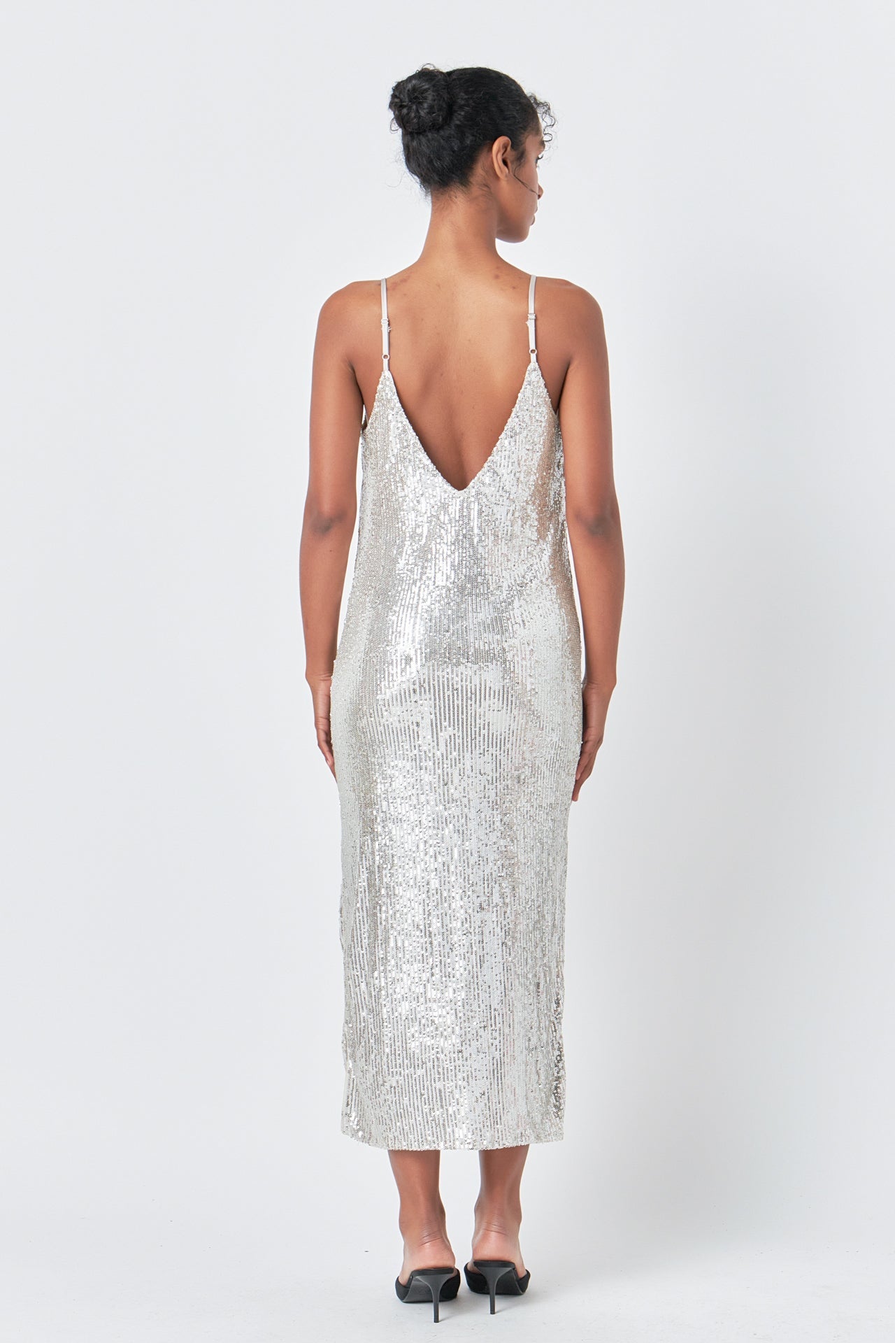 ENDLESS ROSE - Sequin Slip Dress - DRESSES available at Objectrare