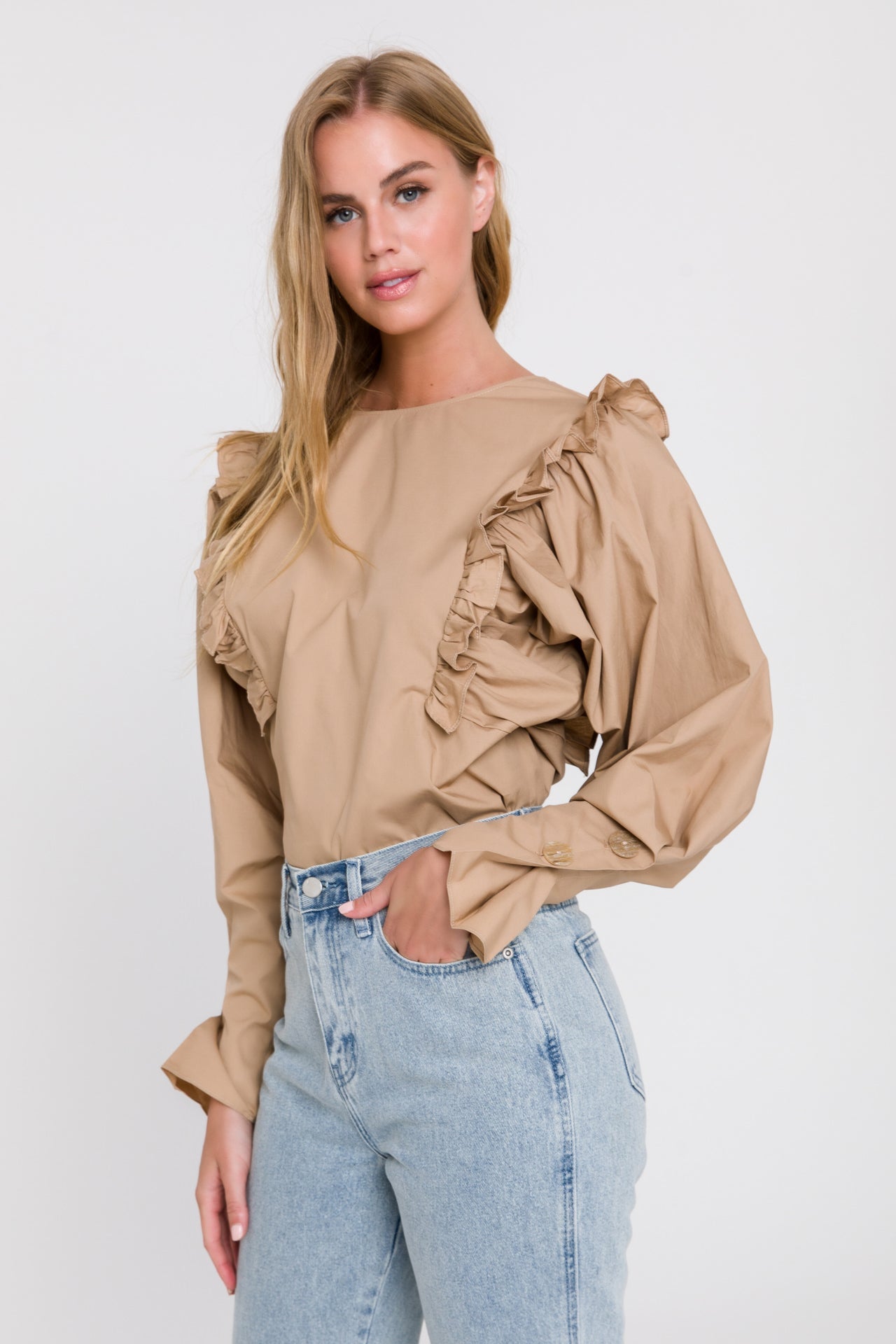 ENGLISH FACTORY - Women Woven Blouse - Final Sale - TOPS available at Objectrare