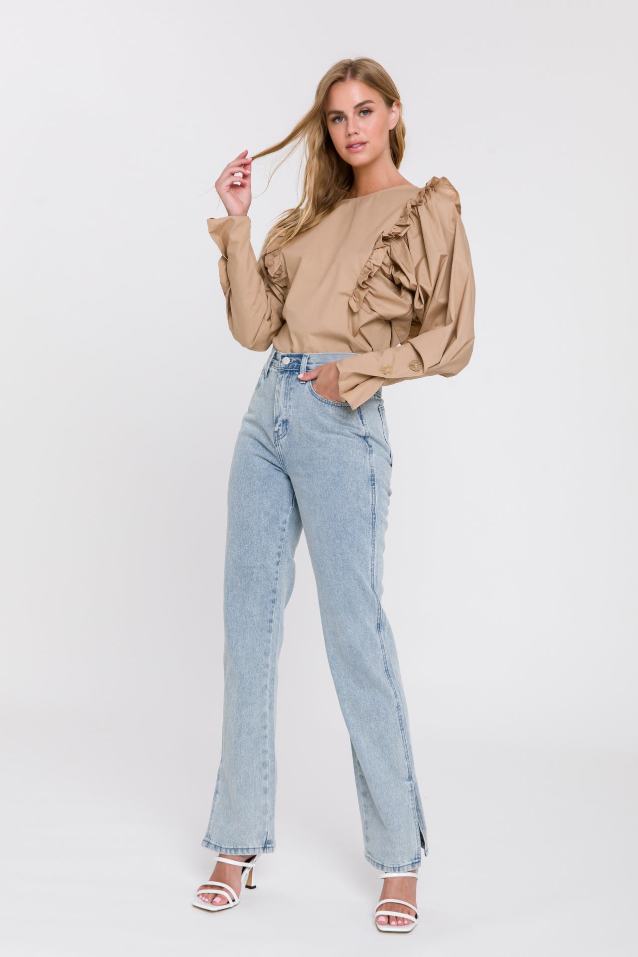 ENGLISH FACTORY - Women Woven Blouse - Final Sale - TOPS available at Objectrare