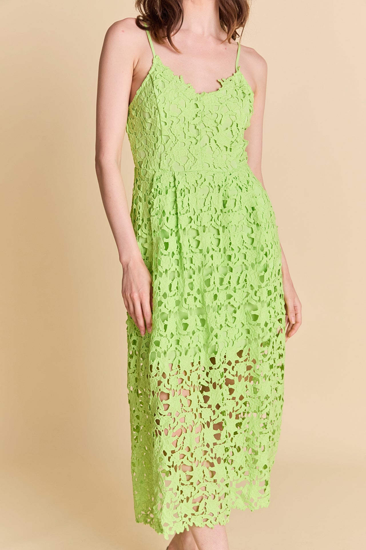 Lace Midi Dress