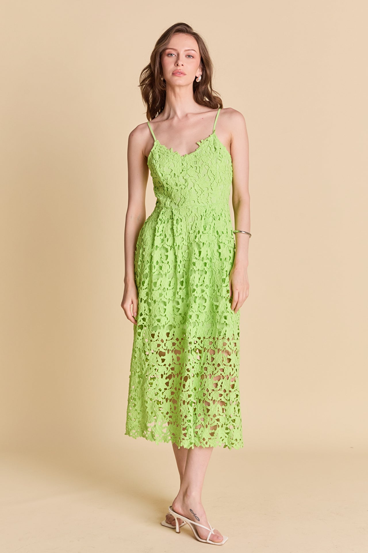Lace Midi Dress