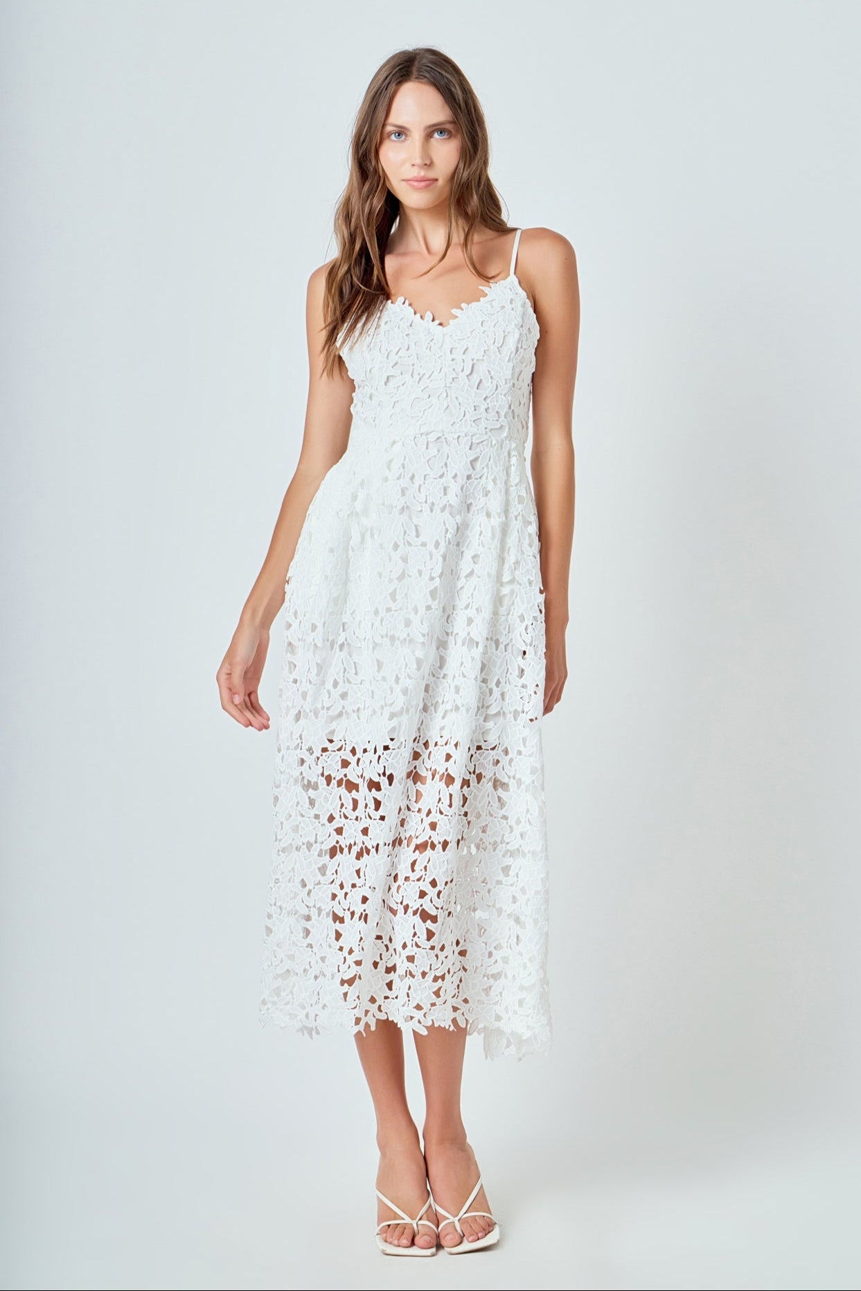 Lace Midi Dress
