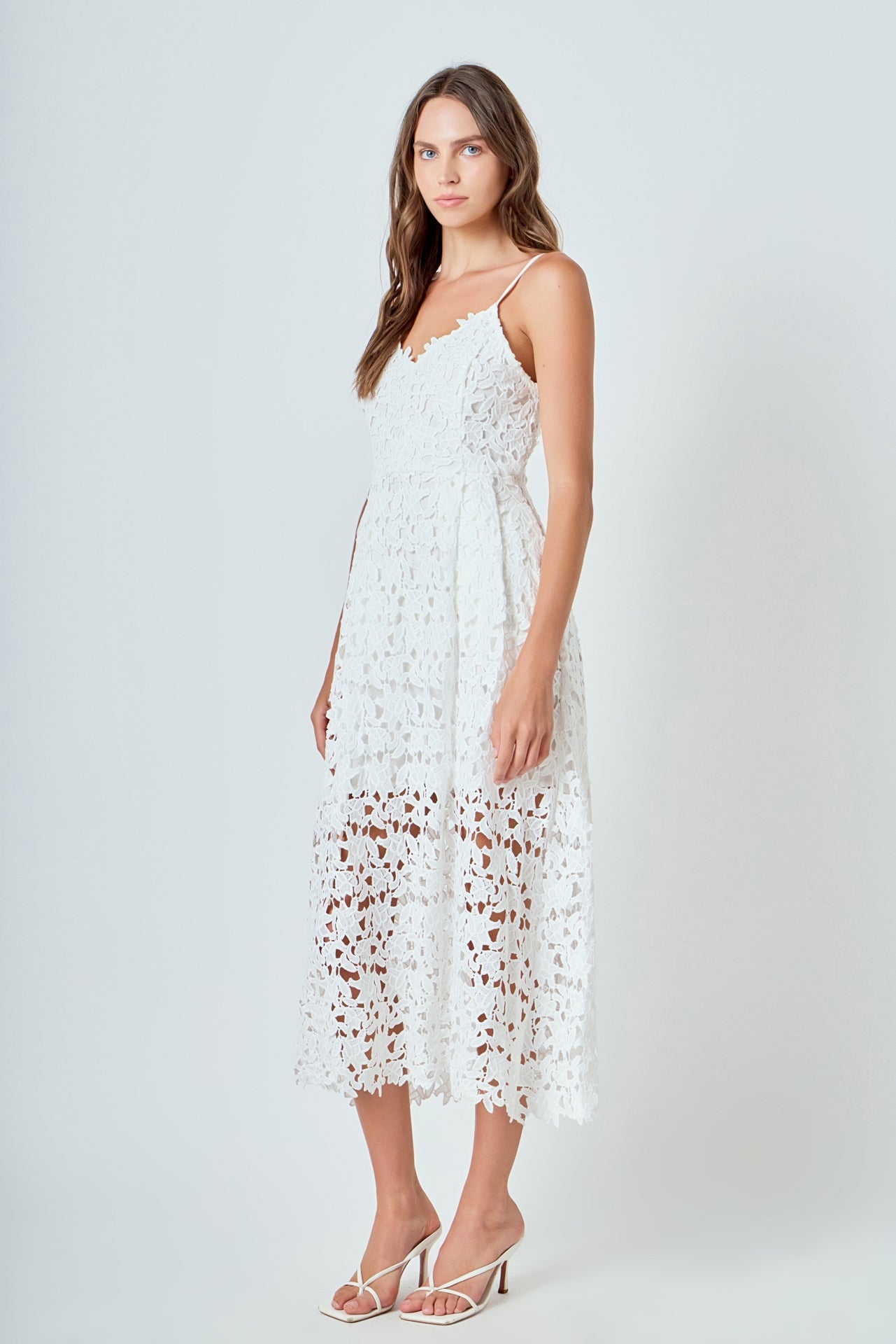 Lace Midi Dress