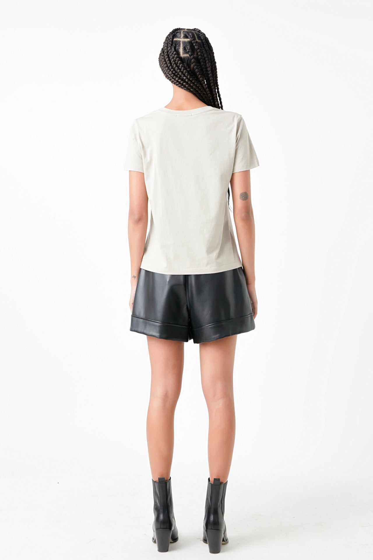 GREY LAB - Classic Round Neck Tee - TOPS available at Objectrare