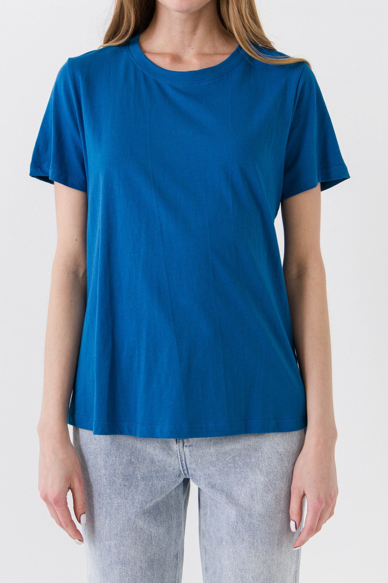 GREY LAB - Classic Round Neck Tee - TOPS available at Objectrare