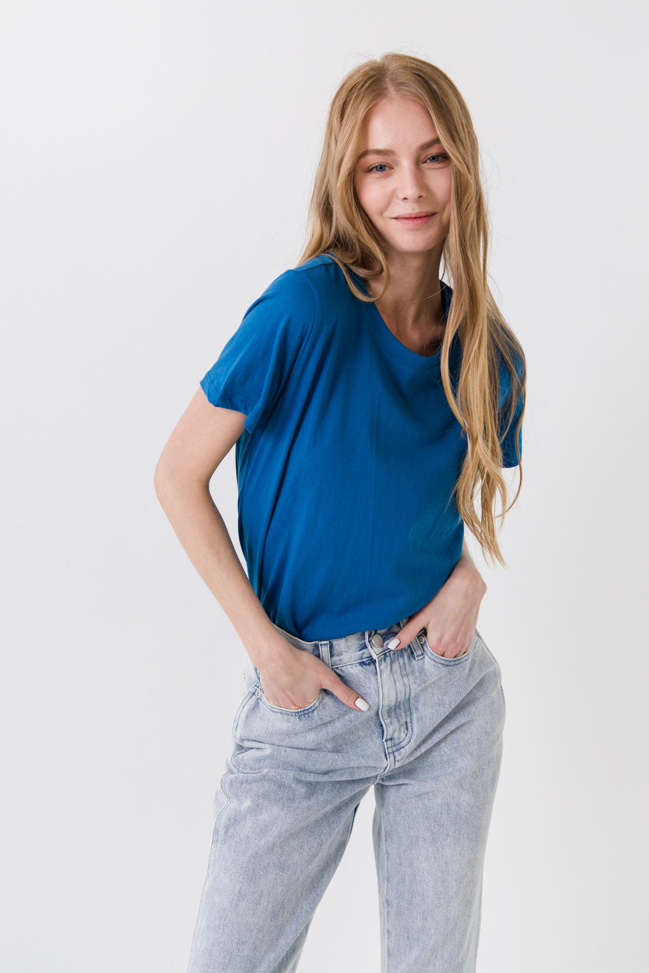 GREY LAB - Classic Round Neck Tee - TOPS available at Objectrare