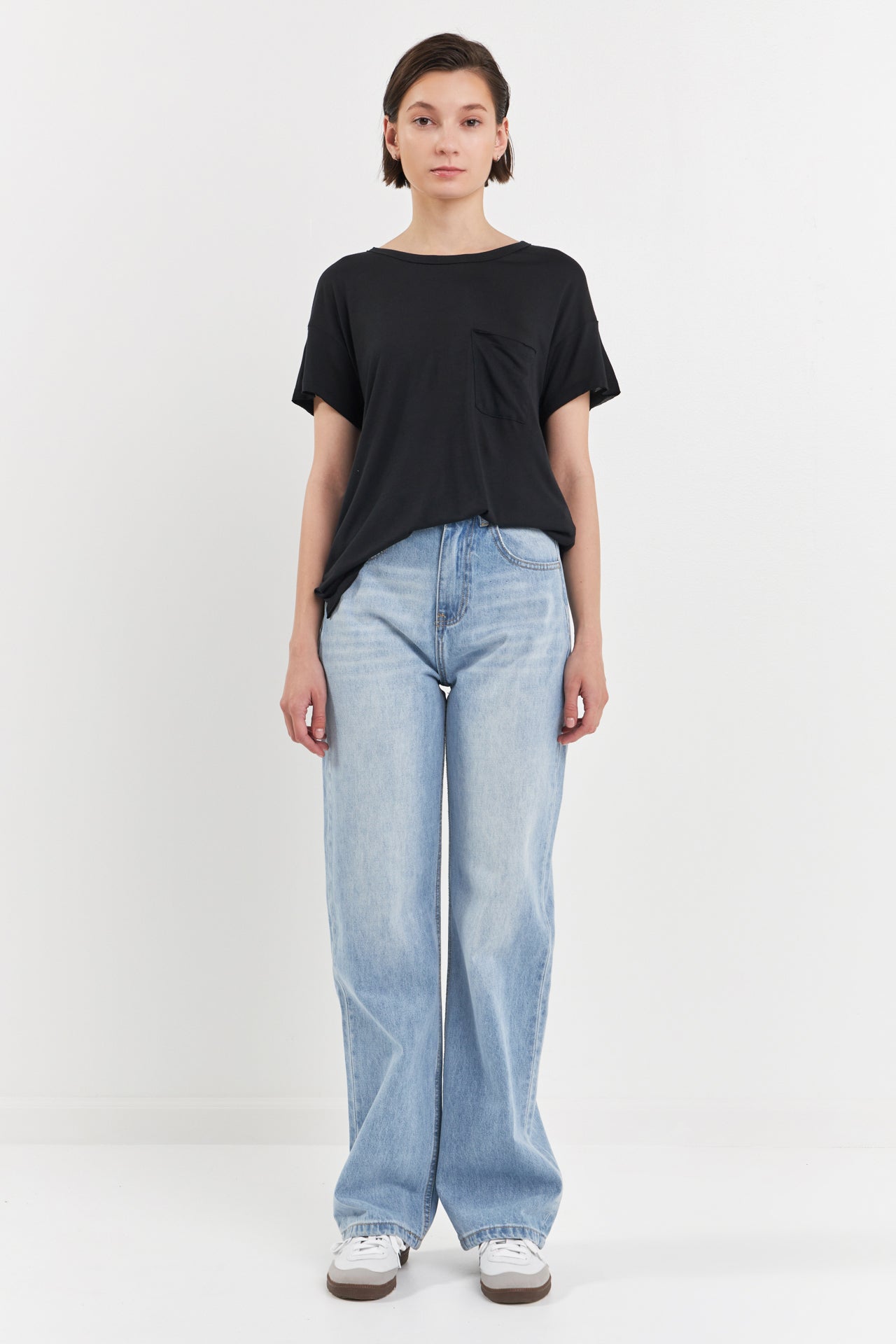 GREY LAB - Modal Pocket T-Shirt - T-SHIRTS available at Objectrare