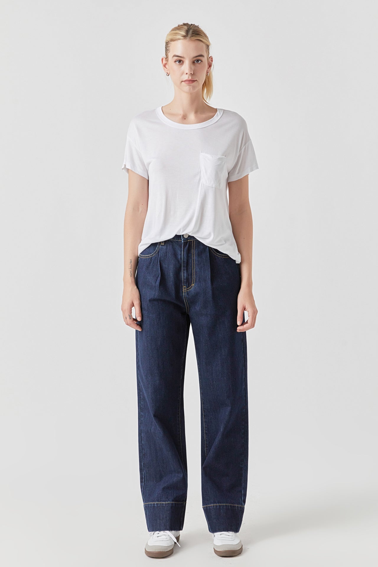 GREY LAB - Modal Pocket T-Shirt - T-SHIRTS available at Objectrare
