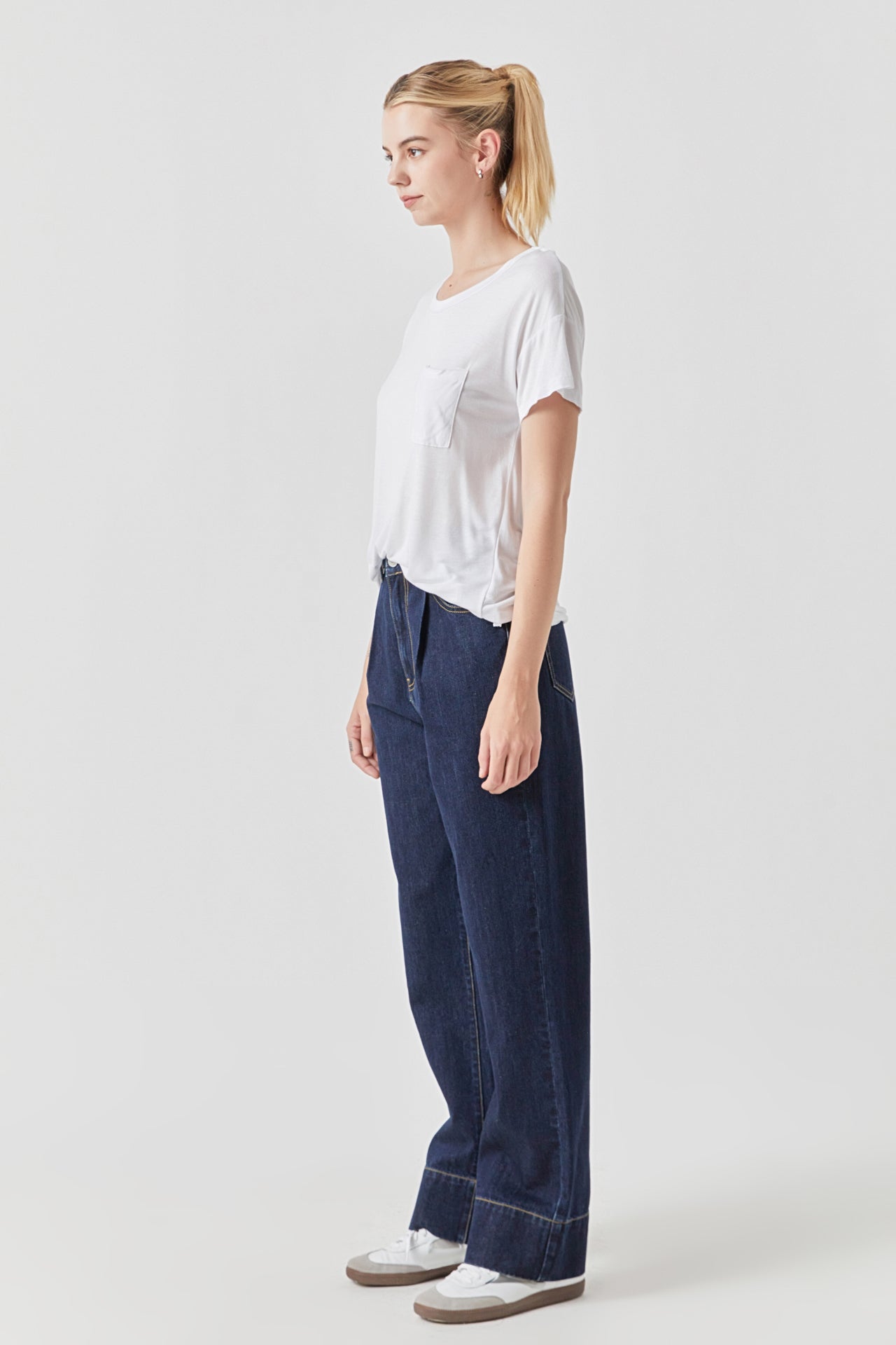GREY LAB - Modal Pocket T-Shirt - T-SHIRTS available at Objectrare