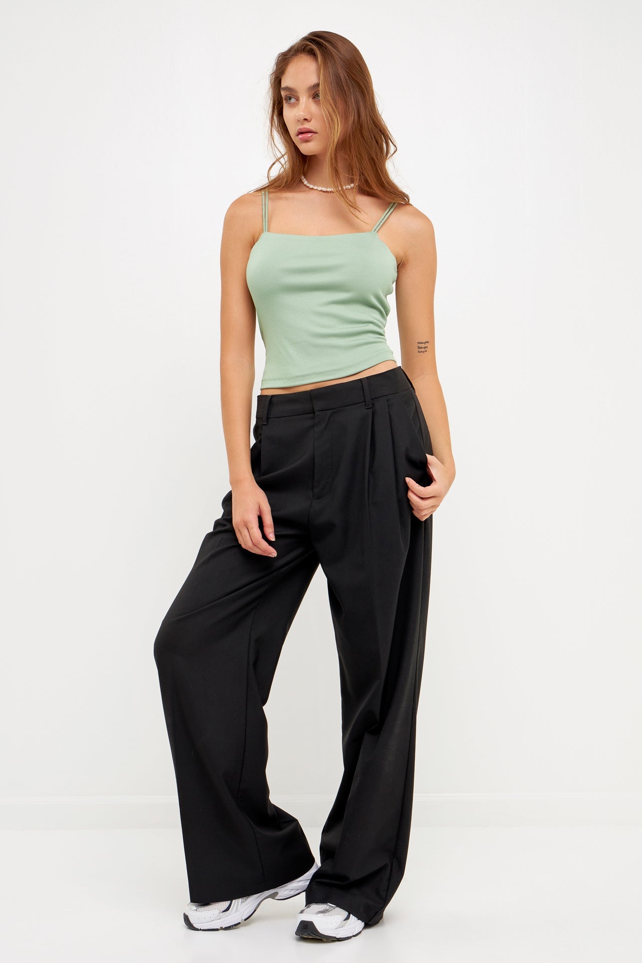 GREY LAB - Double Strap Cami Top - TOPS available at Objectrare