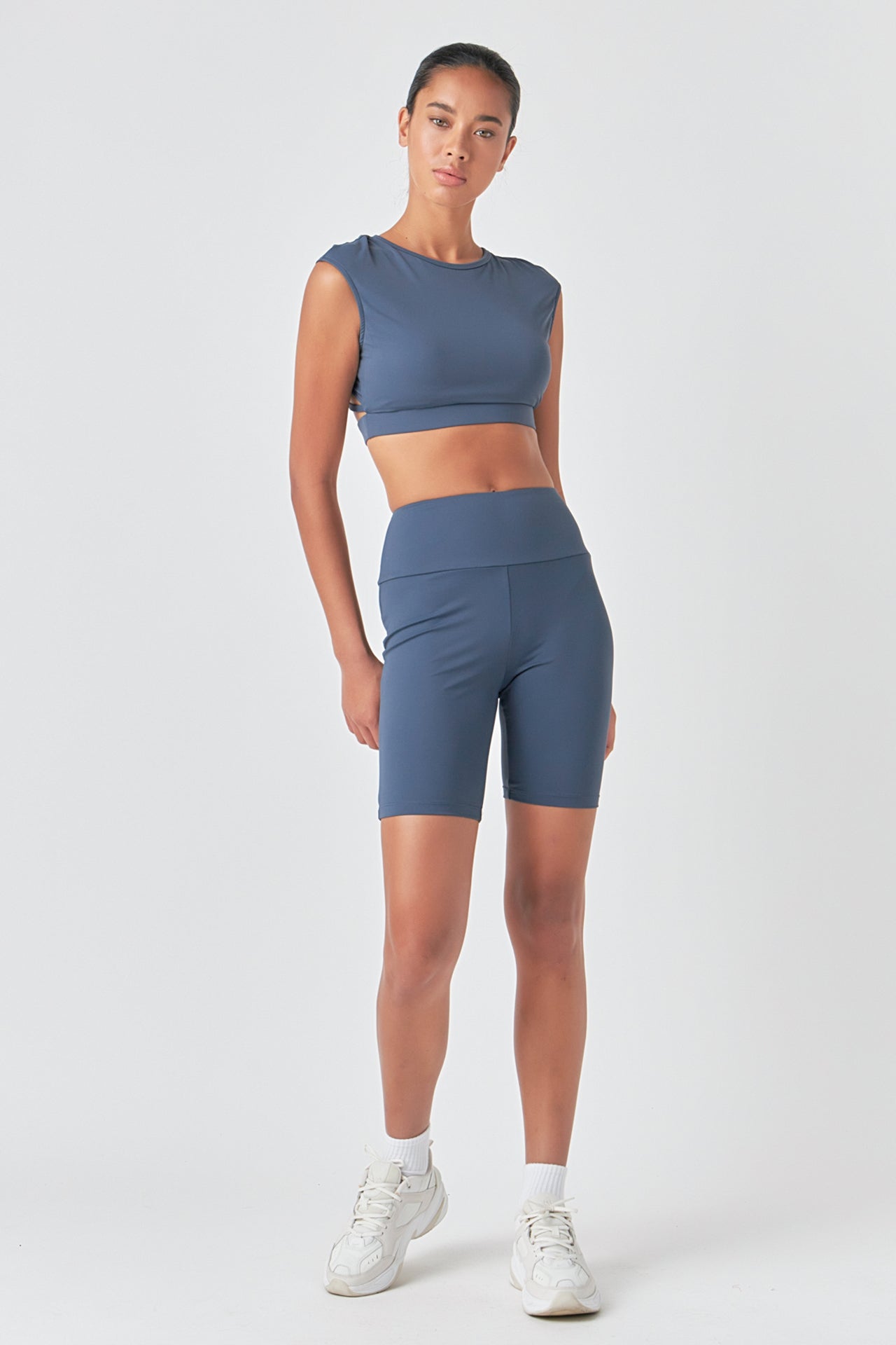 GREY LAB - Strappy Back Crop Top - TOPS available at Objectrare