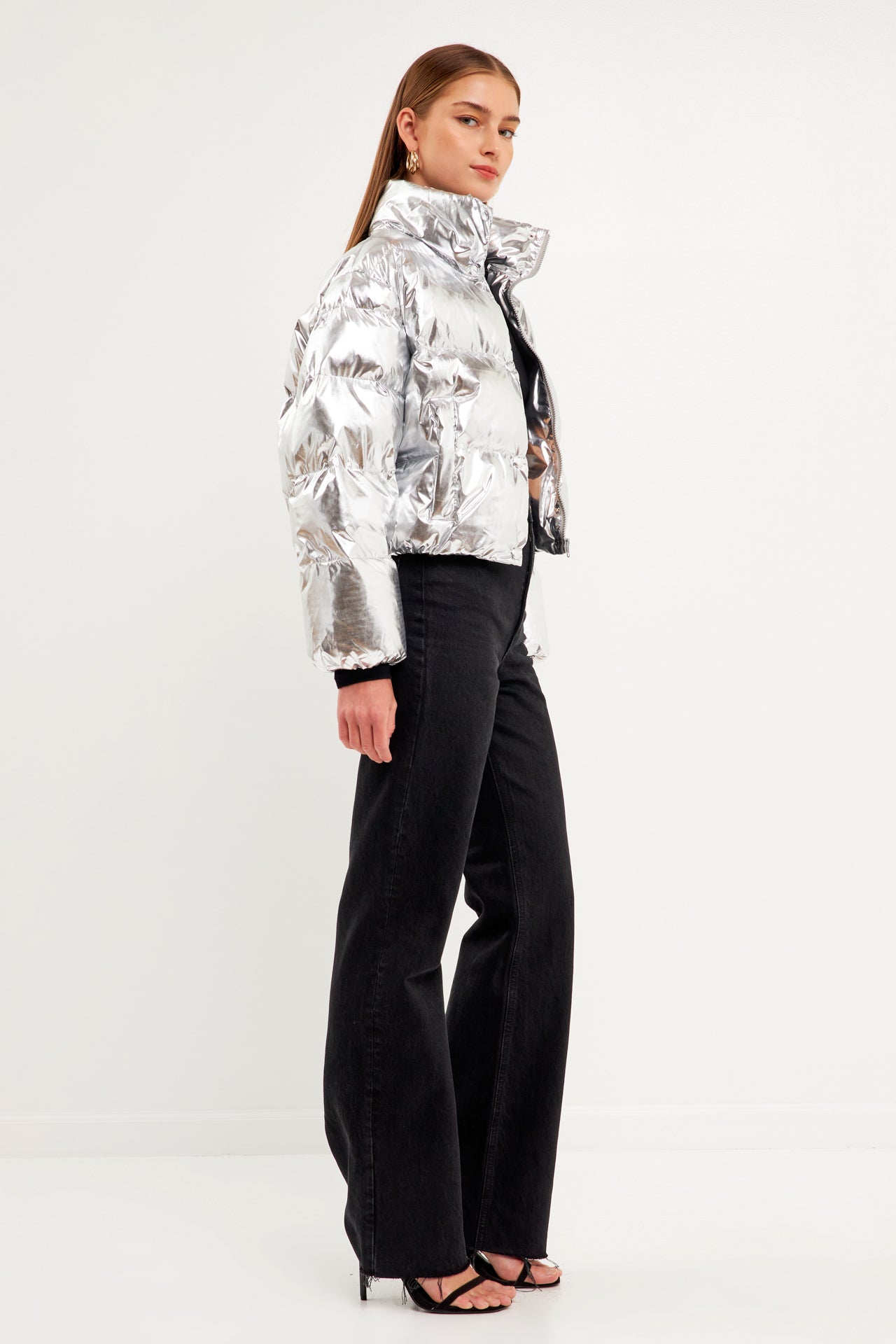 Puffer Cropped Jacket