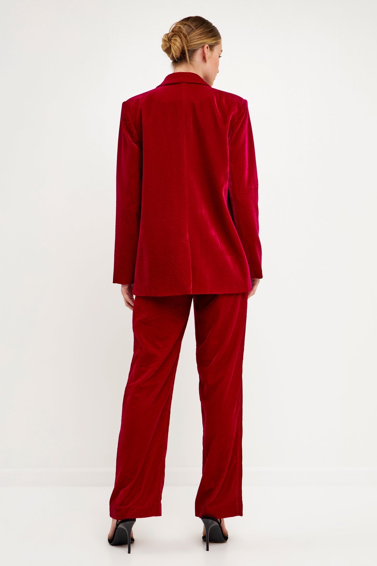 ENDLESS ROSE - Velvet Blazer - BLAZERS available at Objectrare