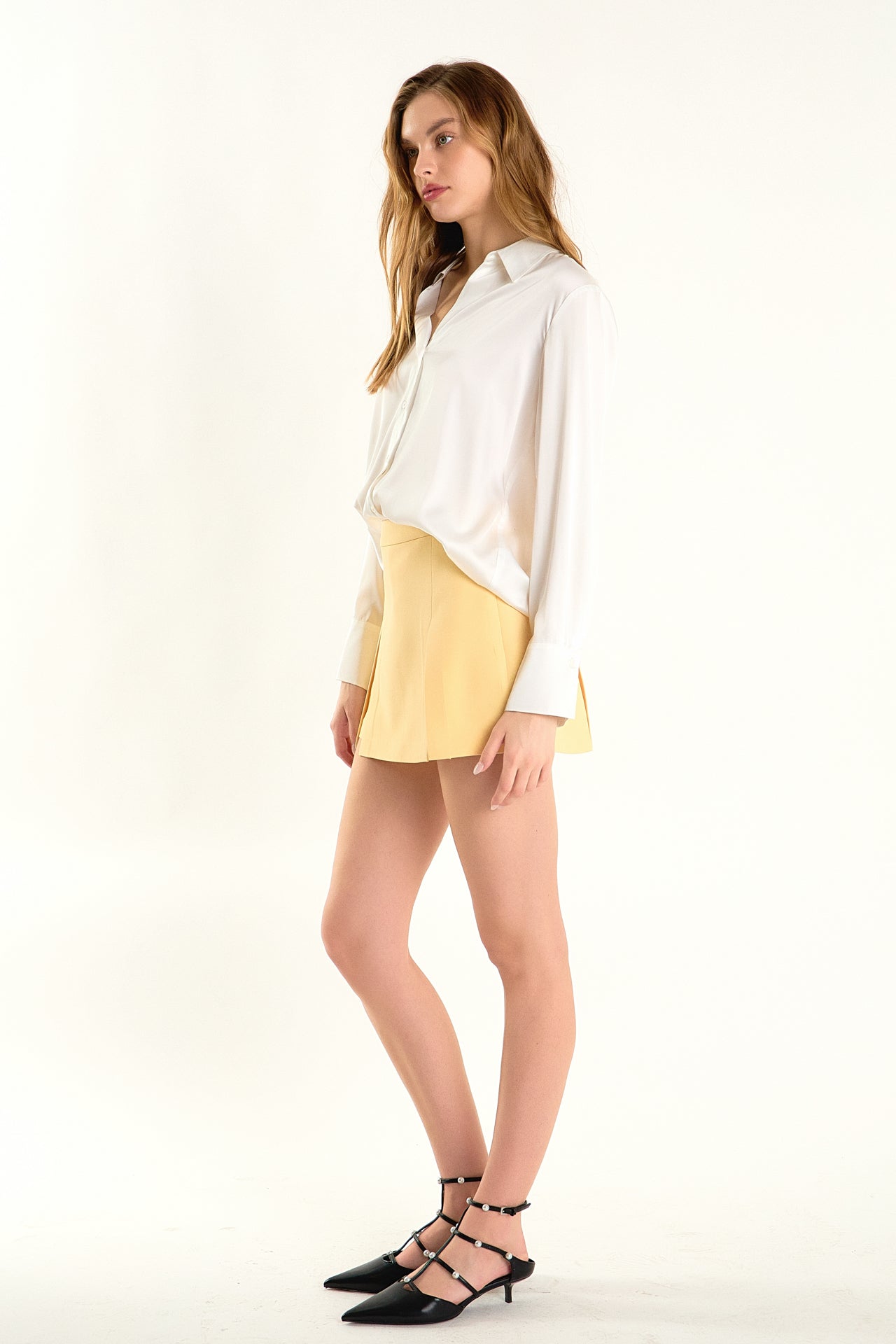 High-Waisted Skort