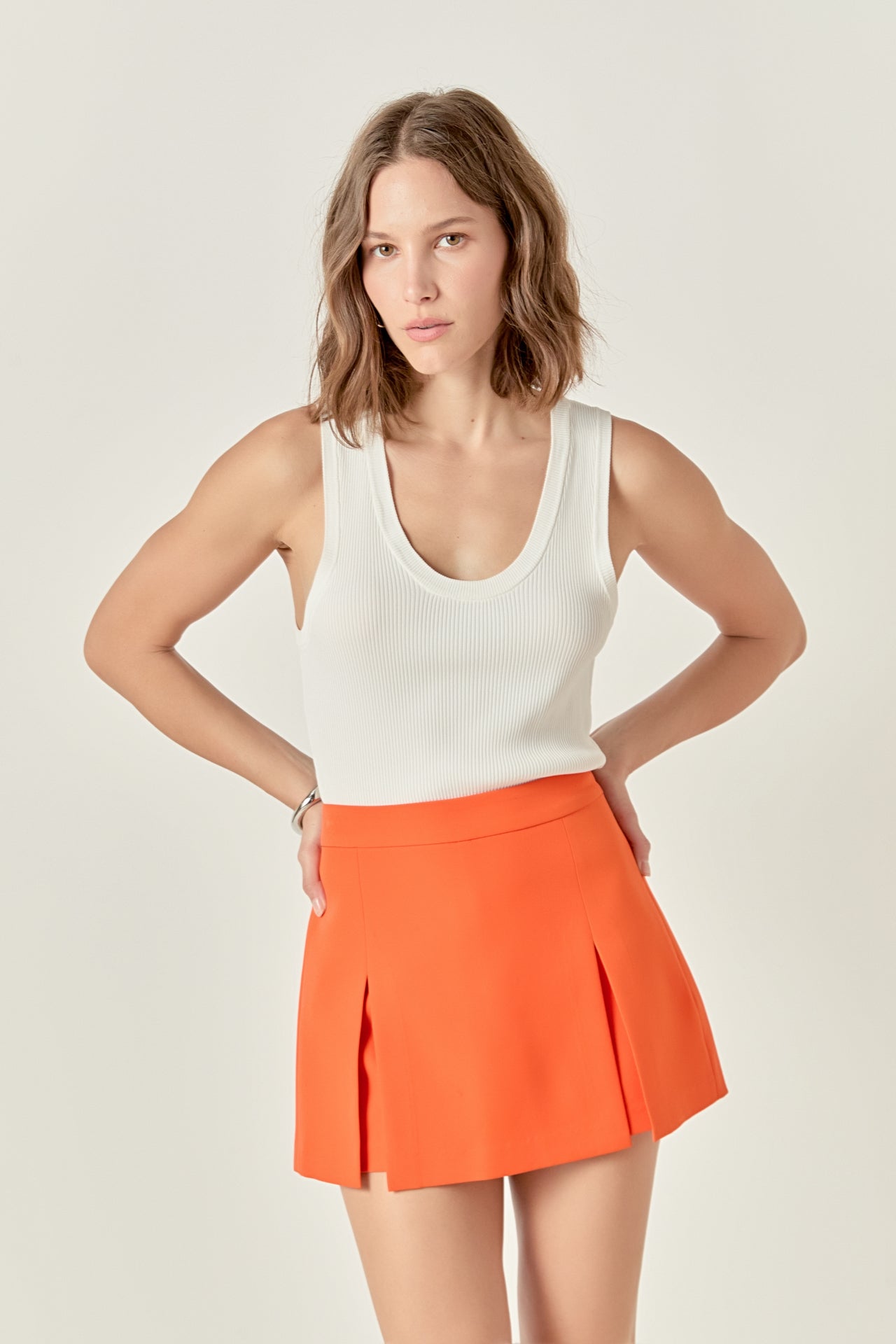 ENDLESS ROSE - High-Waisted Skort - SKORTS available at Objectrare