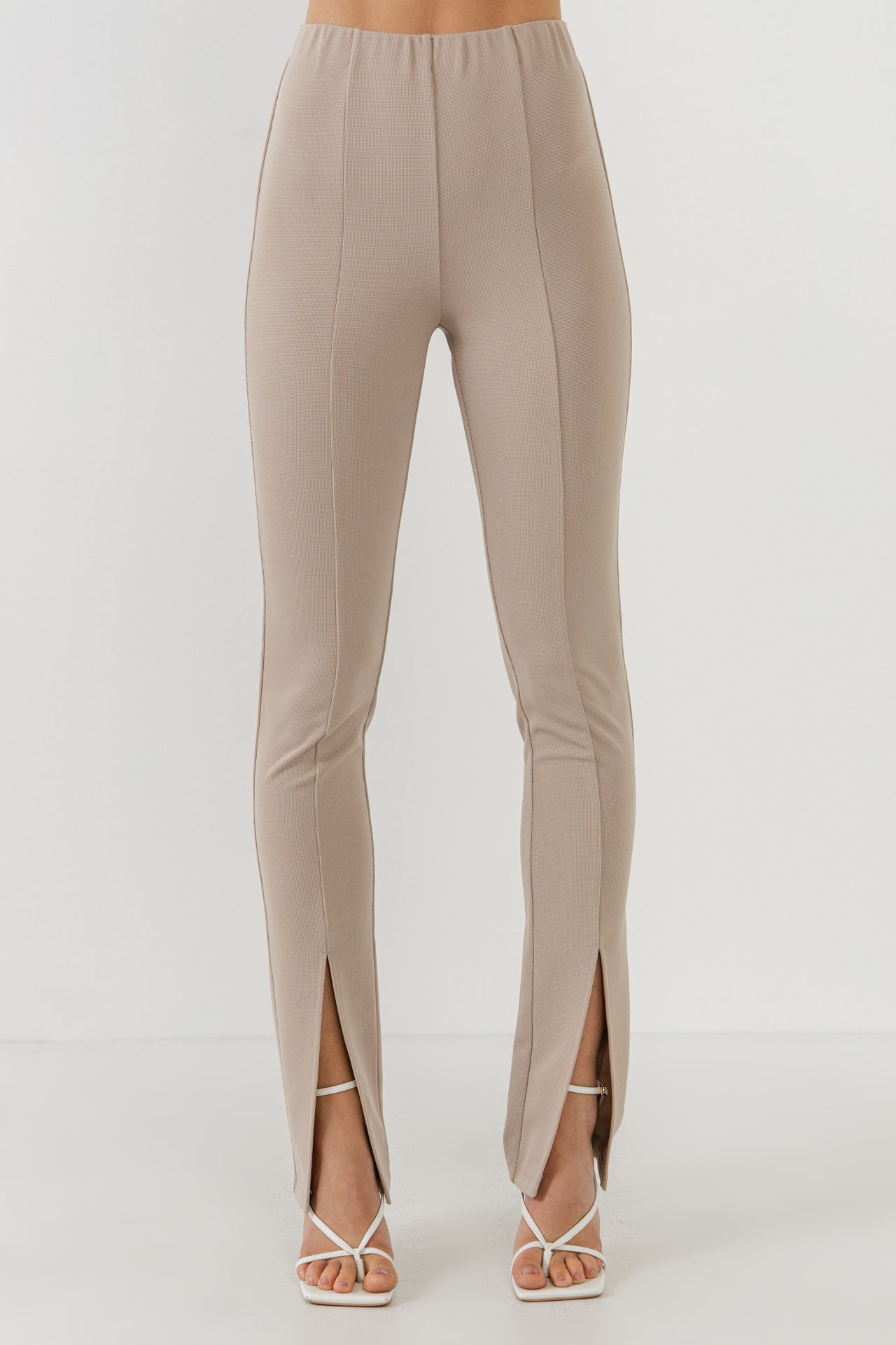 GREY LAB - Front Slit Flares - PANTS available at Objectrare