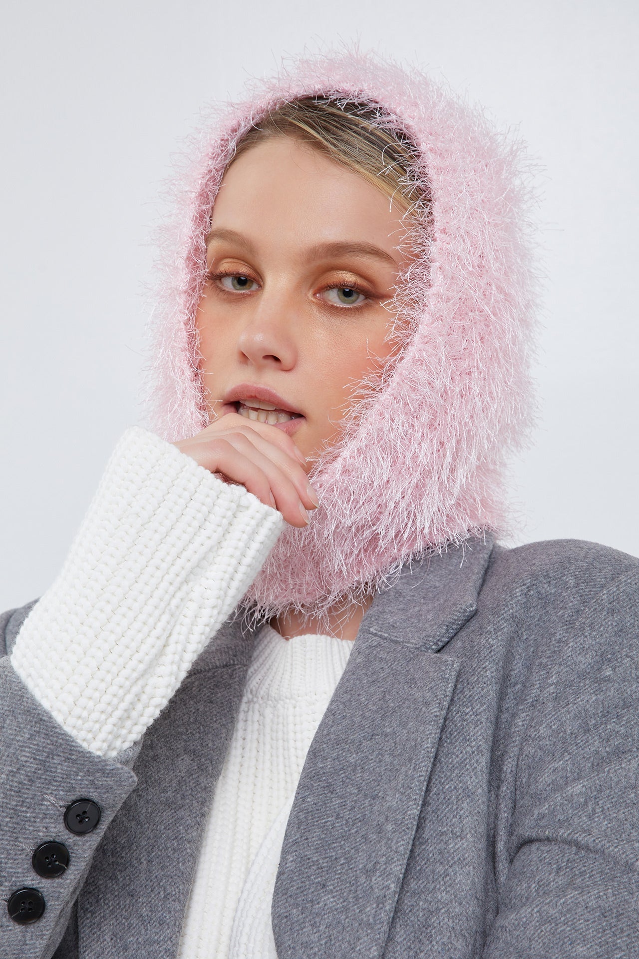 ENGLISH FACTORY - Fashionable Balaclava - ACCESSORIES available at Objectrare