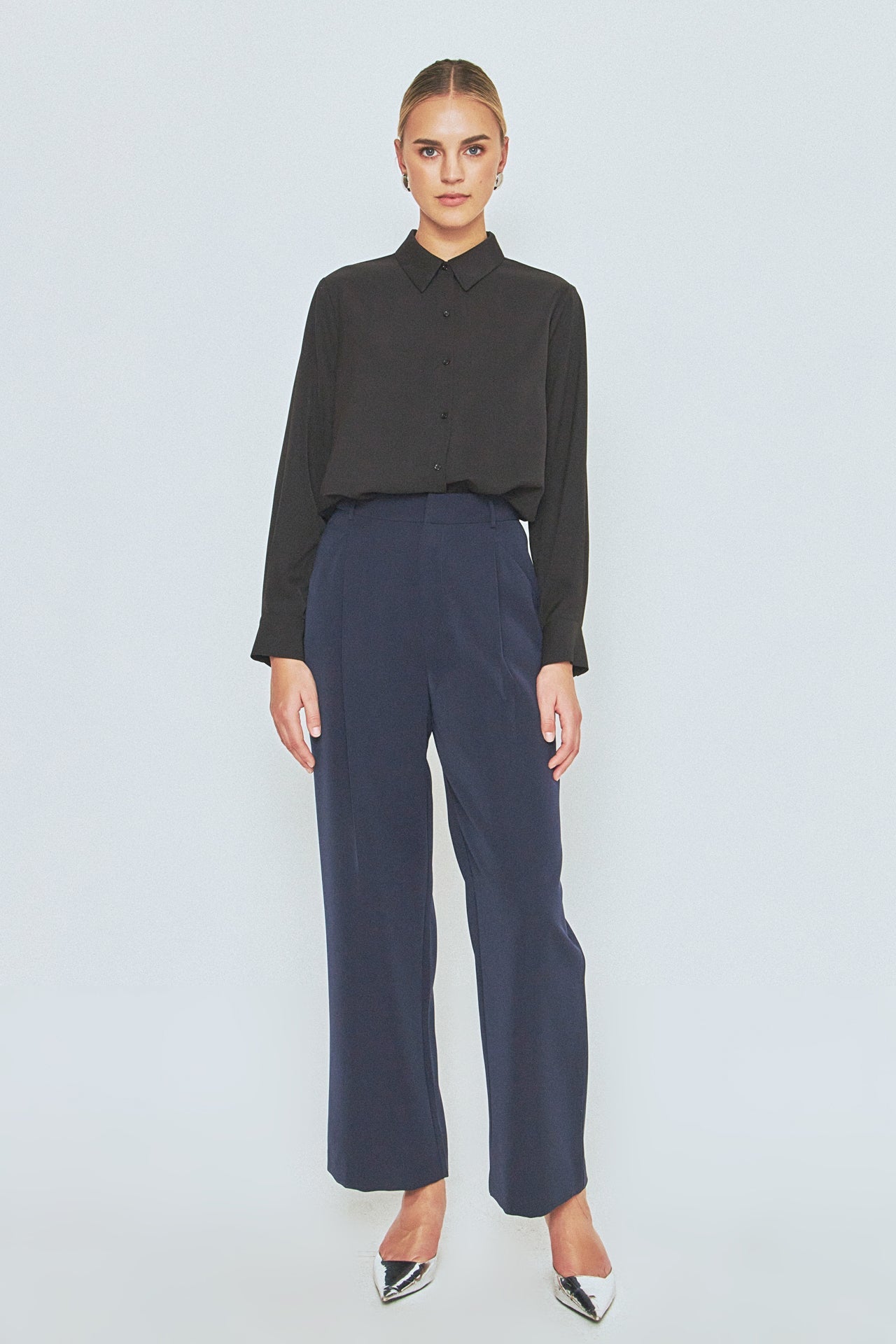 ENDLESS ROSE - Classic Dress Shirt - SHIRTS & BLOUSES available at Objectrare
