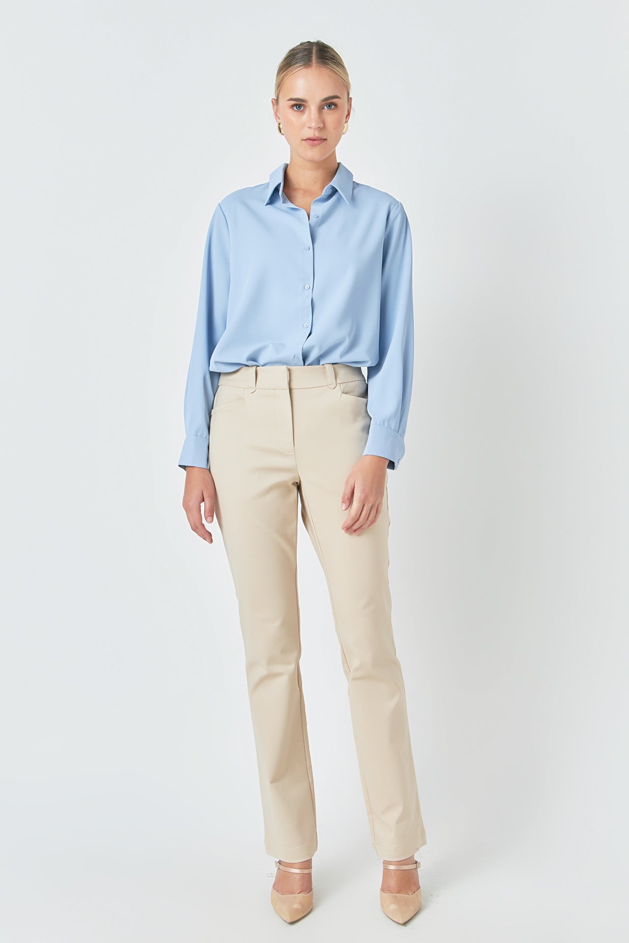 ENDLESS ROSE - Classic Dress Shirt - SHIRTS & BLOUSES available at Objectrare