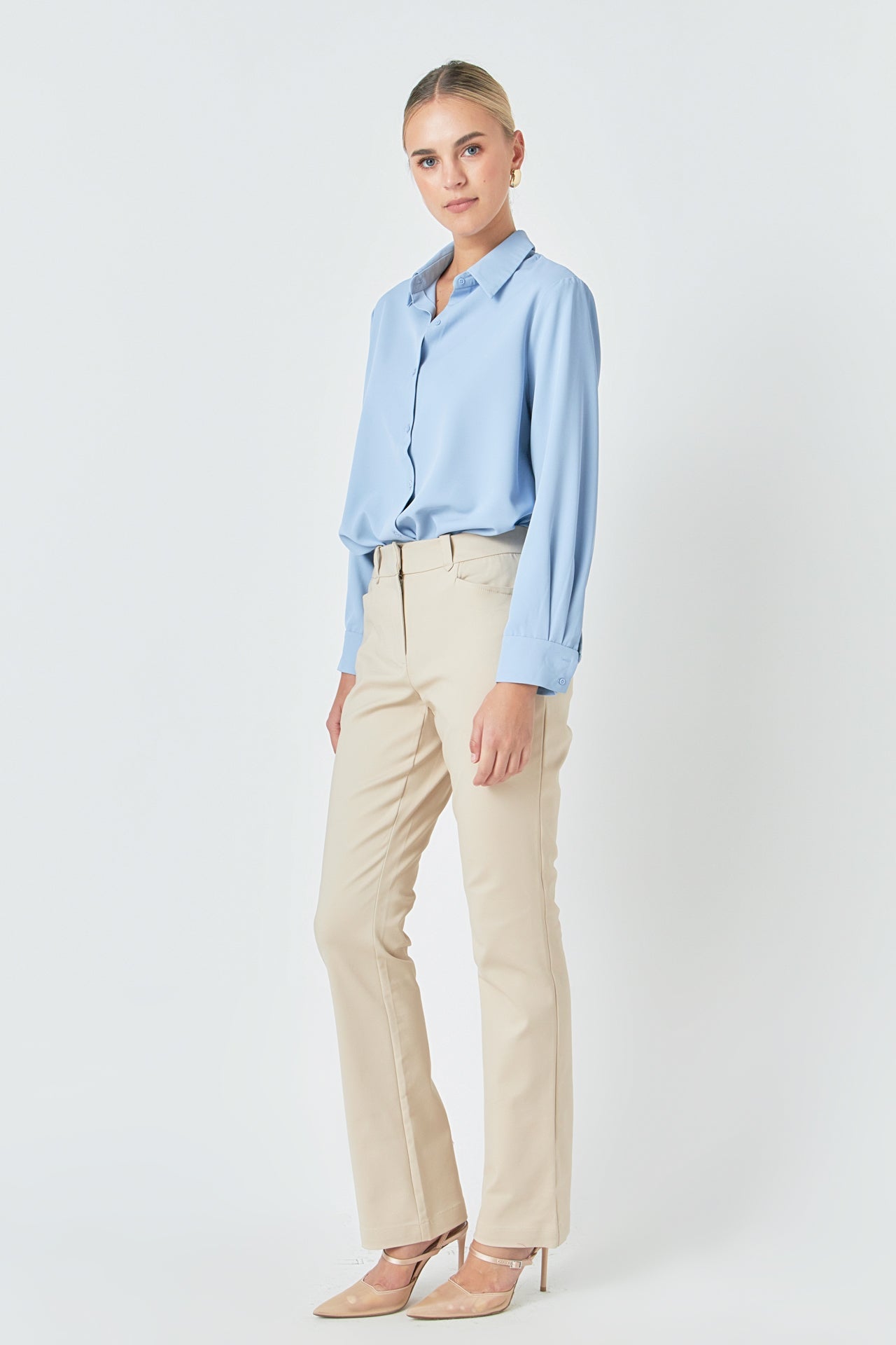 ENDLESS ROSE - Classic Dress Shirt - SHIRTS & BLOUSES available at Objectrare