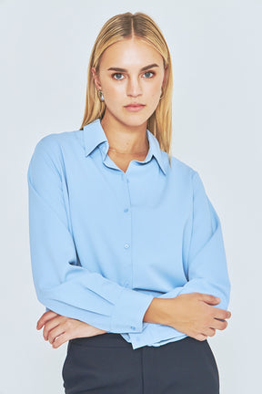 ENDLESS ROSE - Classic Dress Shirt - SHIRTS & BLOUSES available at Objectrare