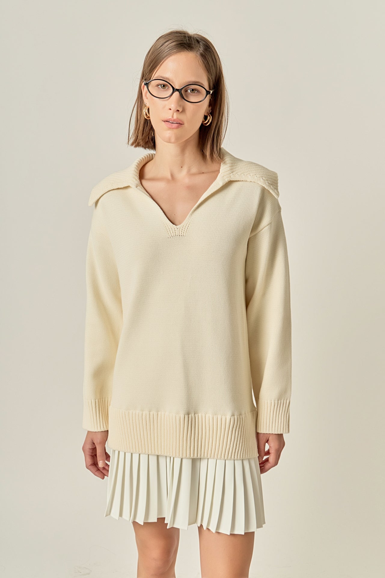 Layered Sweater Dress