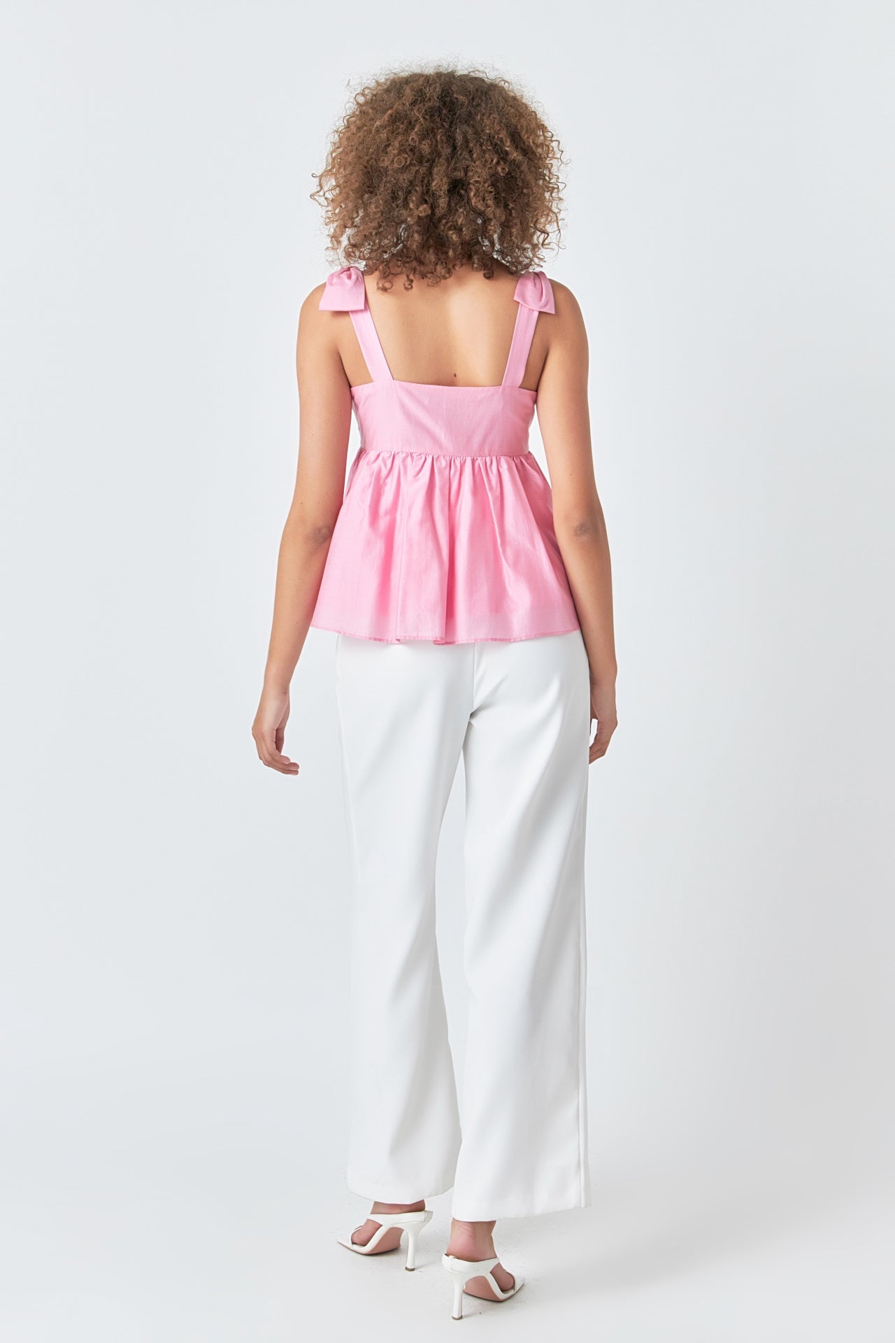 ENDLESS ROSE - Bow Accent Top - TOPS available at Objectrare
