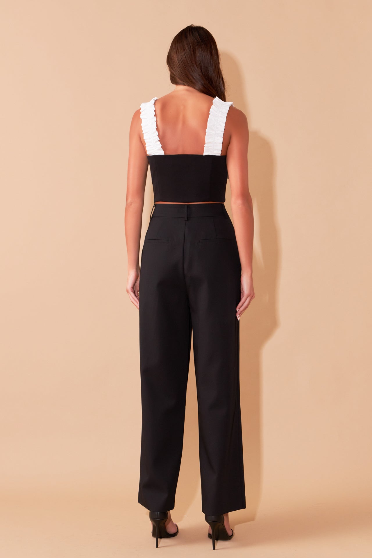 ENDLESS ROSE - Mixed Media Bow Top - TOPS available at Objectrare