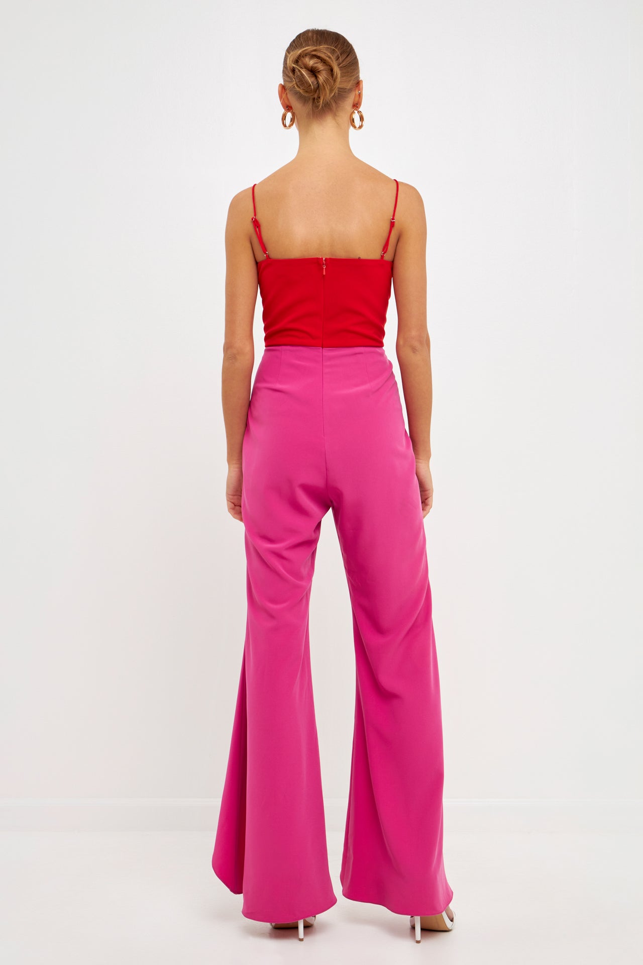 ENDLESS ROSE - Colorblock Jumpsuit - JUMPSUITS available at Objectrare