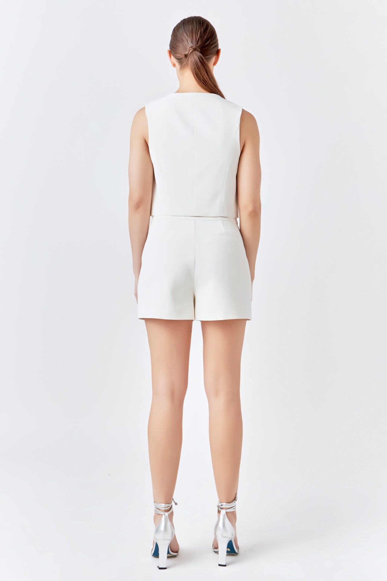 ENDLESS ROSE - Suit Vest Top - TOPS available at Objectrare