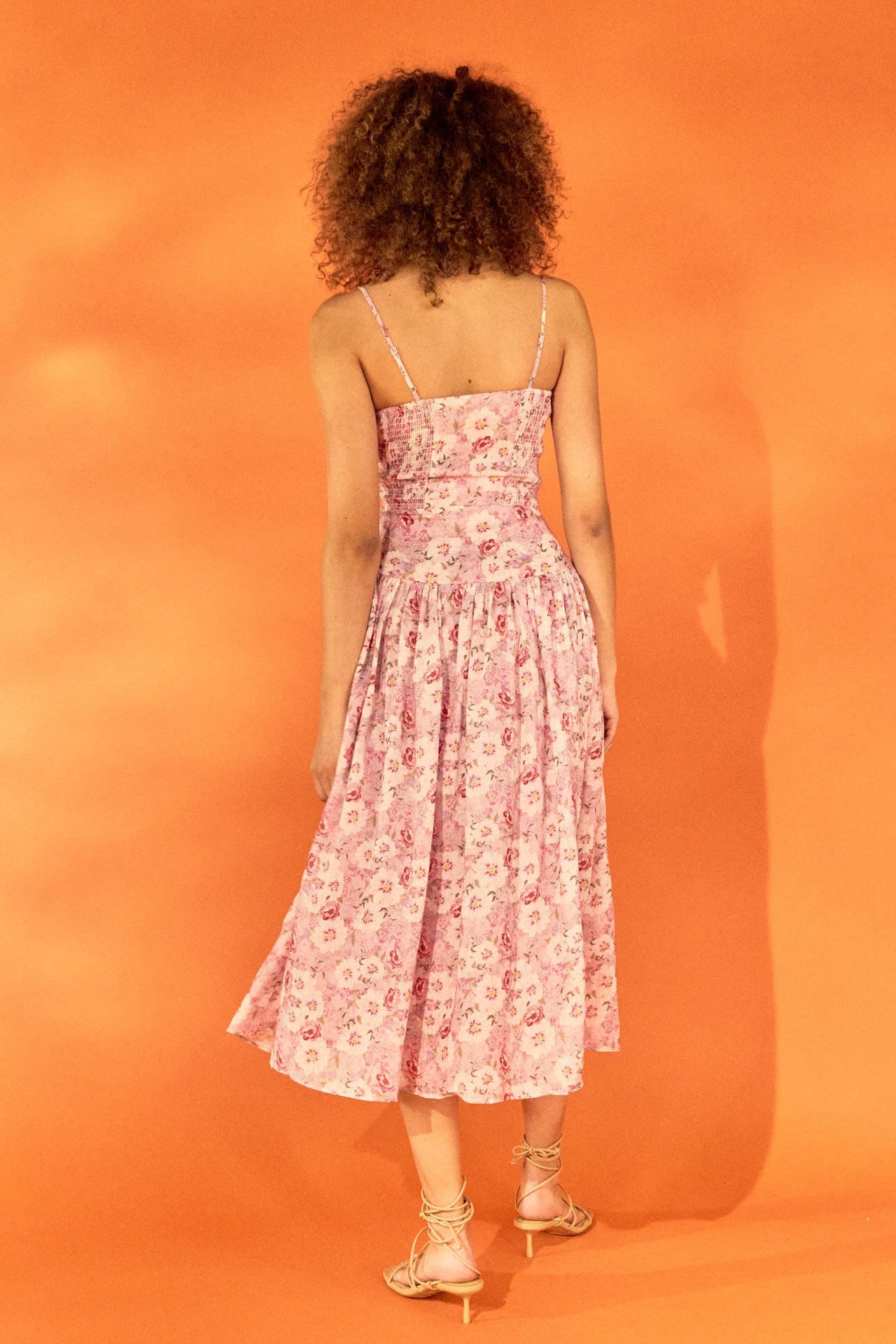 ENDLESS ROSE - Floral Drop Waist Maxi Dress - DRESSES available at Objectrare