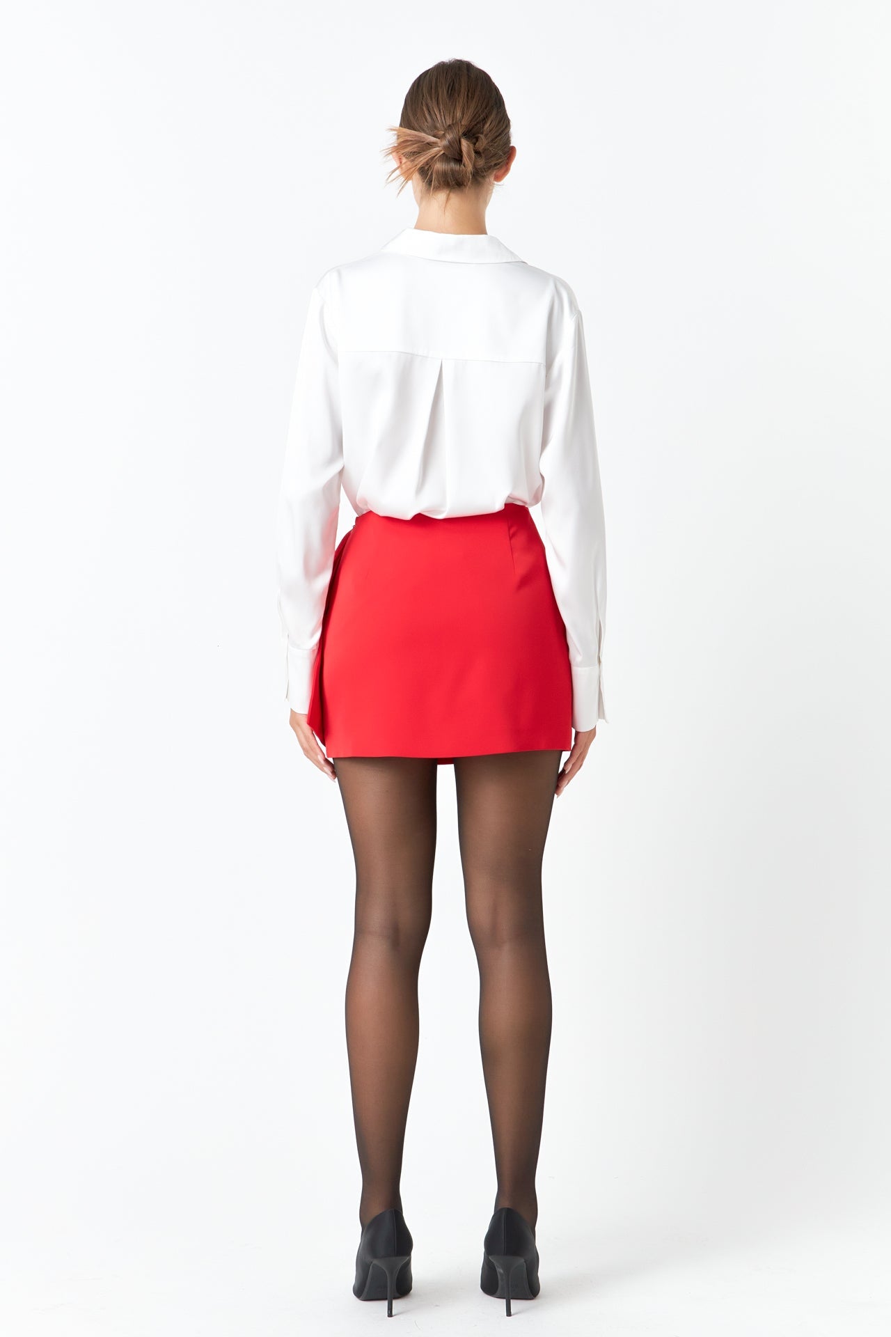 ENDLESS ROSE - Silky Button up Top - SHIRTS & BLOUSES available at Objectrare