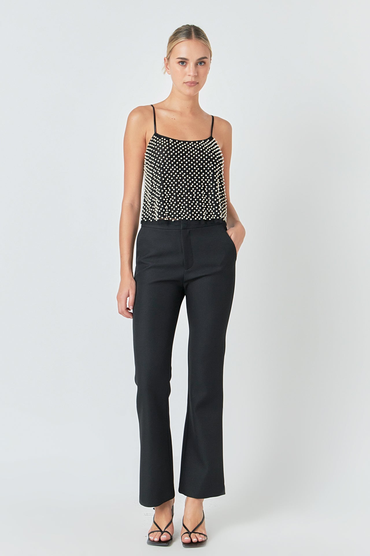 ENDLESS ROSE - Slim Fit Trouser - PANTS available at Objectrare