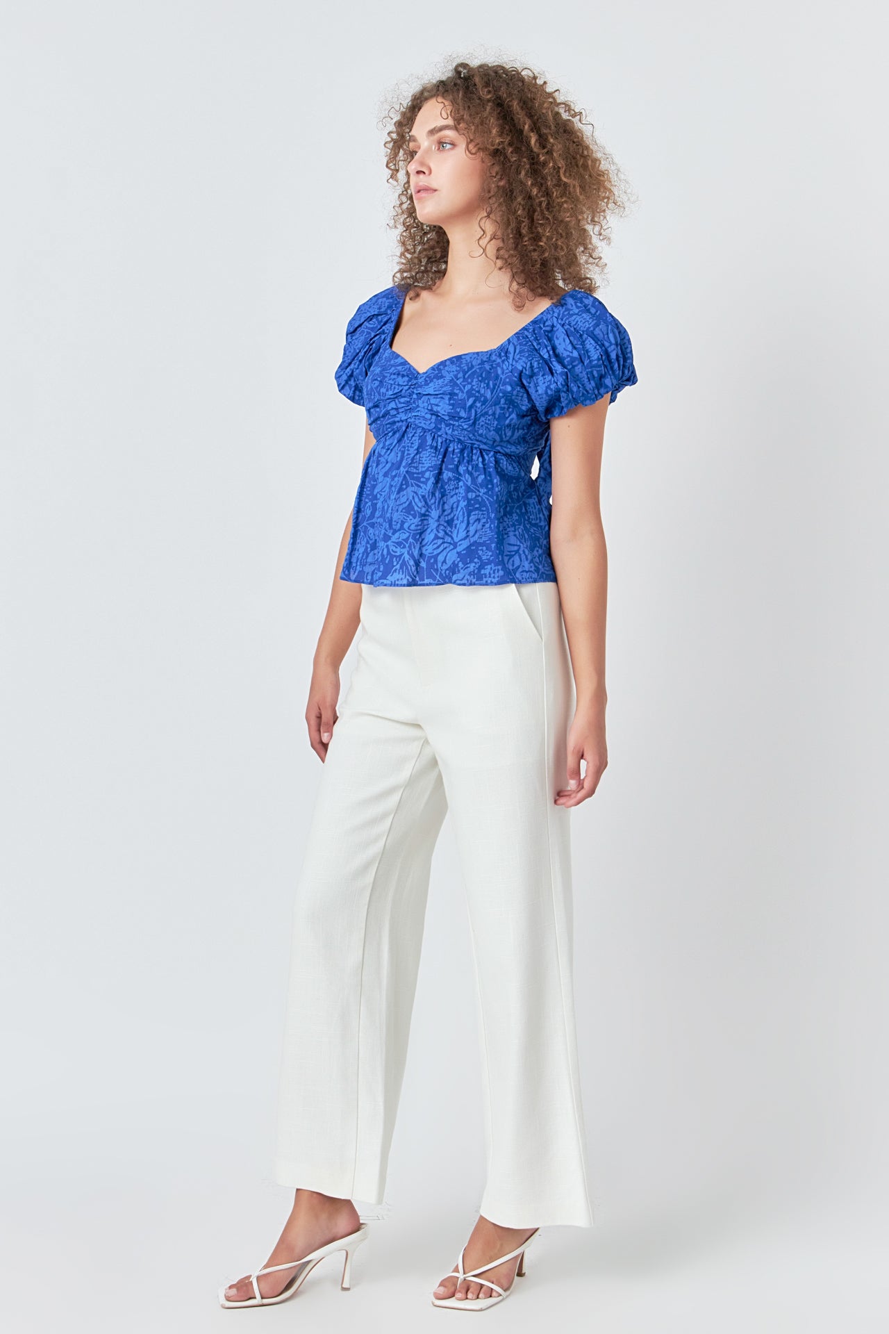 ENDLESS ROSE - Floral Bow Tied Top - TOPS available at Objectrare