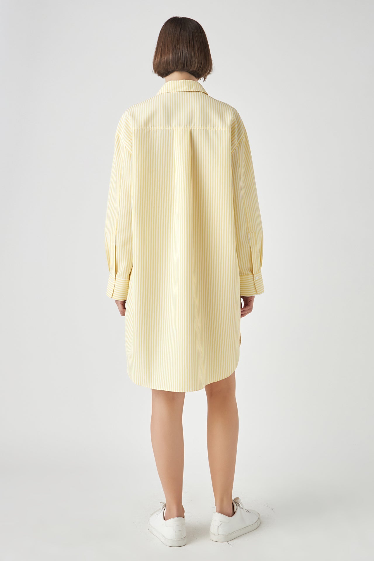 ENGLISH FACTORY - Striped Shirt Dress - DRESSES available at Objectrare