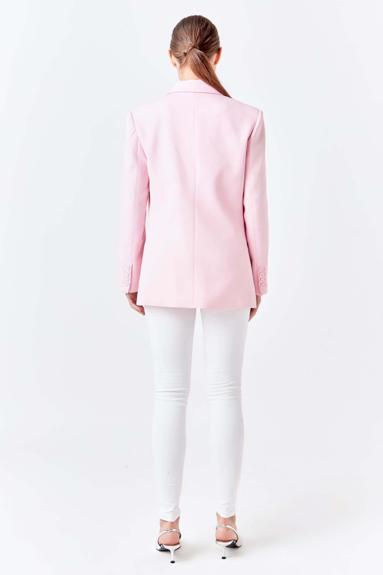ENDLESS ROSE - Double Breast Basic Blazer - BLAZERS available at Objectrare