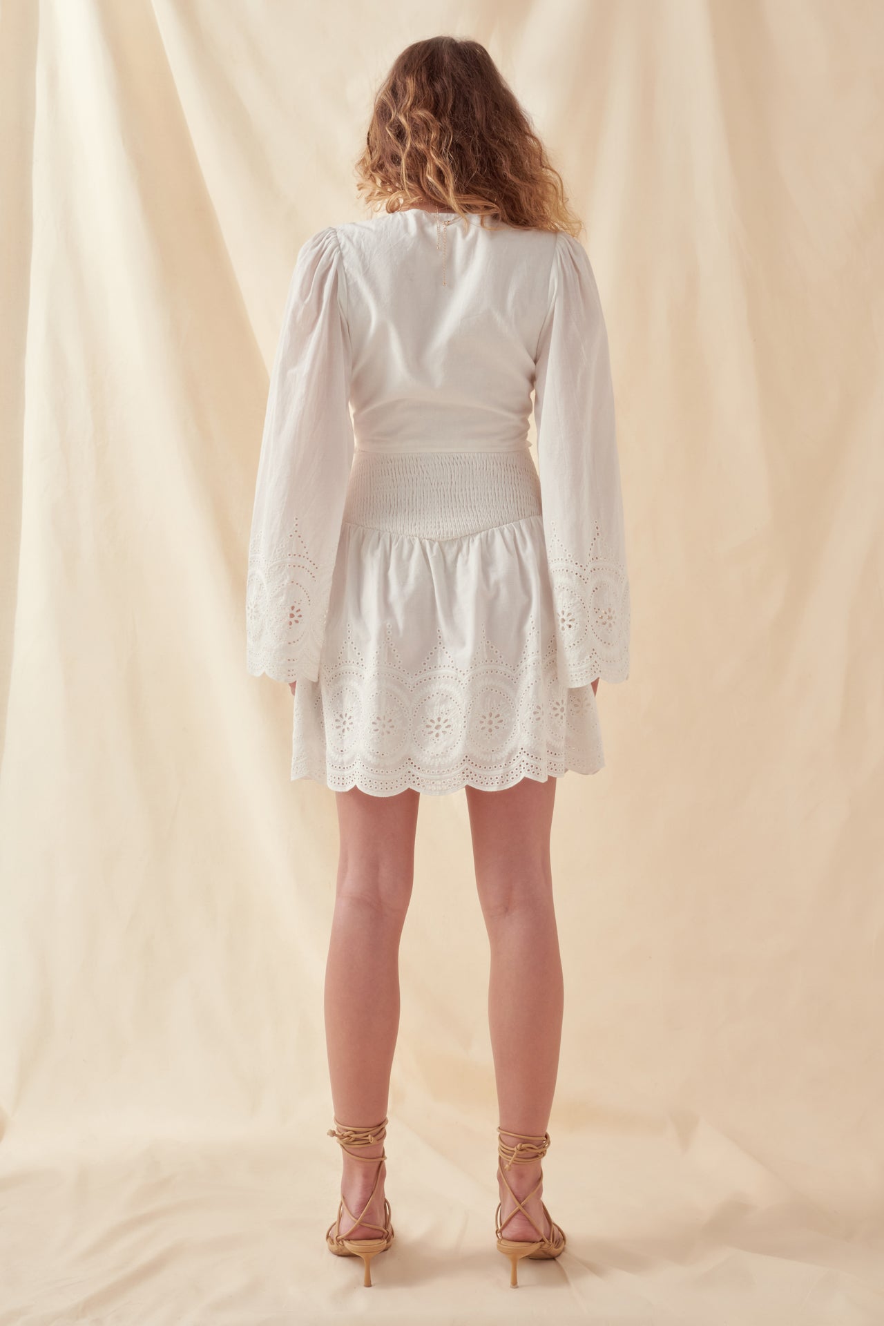 FREE THE ROSES - Front Tie Laced Crop Top - TOPS available at Objectrare