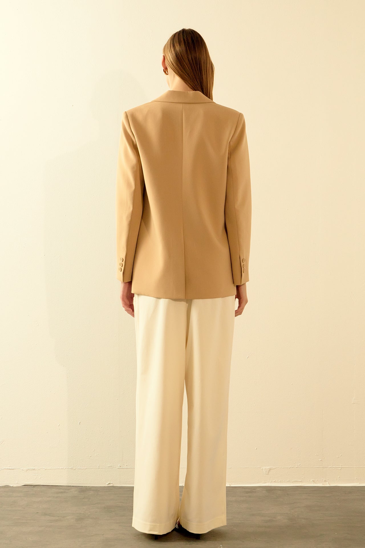 ENDLESS ROSE - Single Breast 2 Piece Button Blazer - BLAZERS available at Objectrare