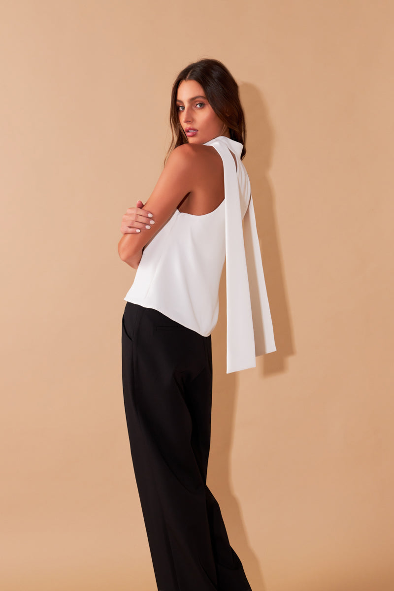 ENDLESS ROSE - Front Tie Strapless Top - TOPS available at Objectrare