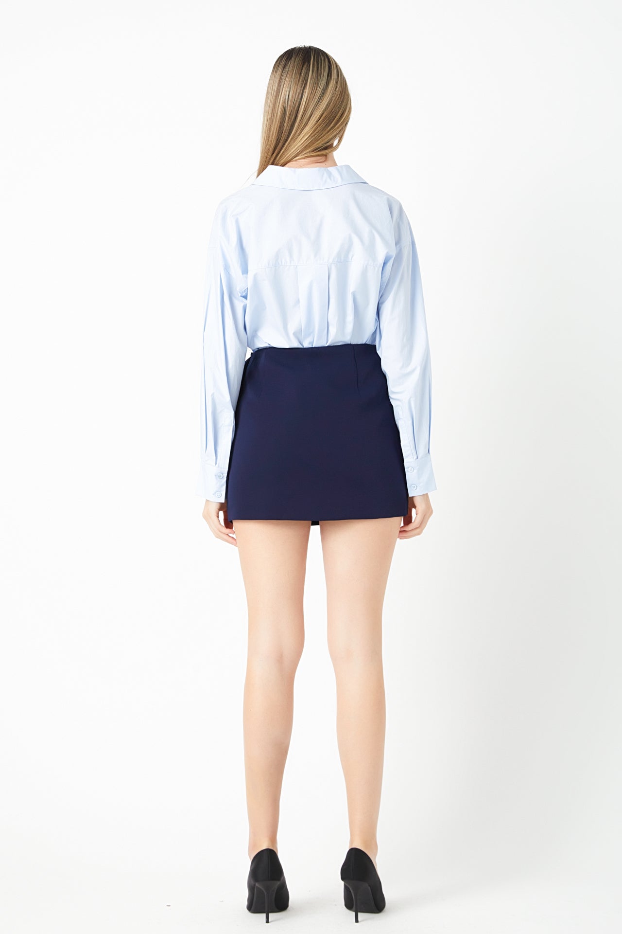 ENDLESS ROSE - Bow Mini Skort - SKORTS available at Objectrare