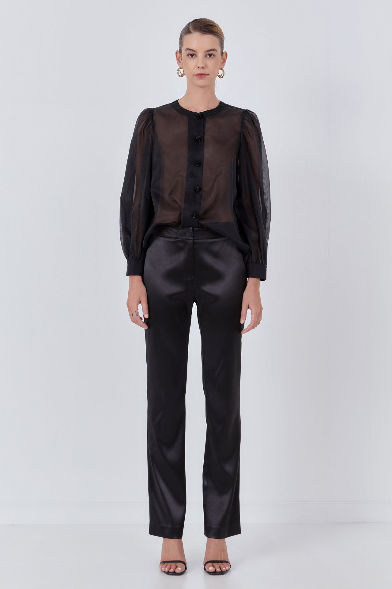 ENDLESS ROSE - Organza Jewel Top - TOPS available at Objectrare