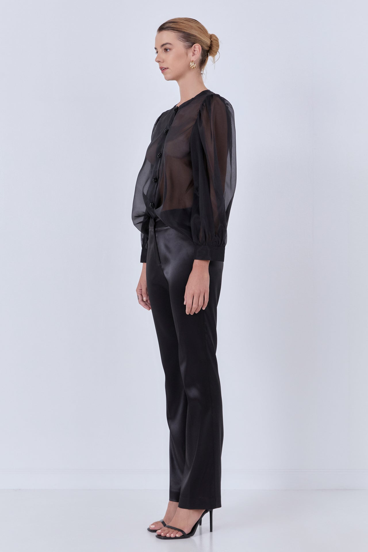 ENDLESS ROSE - Organza Jewel Top - TOPS available at Objectrare