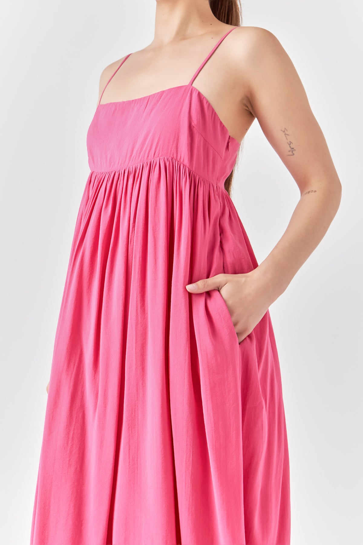 ENDLESS ROSE - Babydoll Maxi Dress - DRESSES available at Objectrare