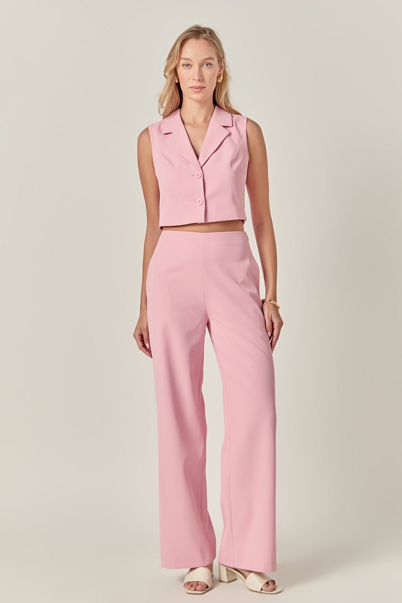 MARSY - Blazer Open Front Jumpsuit - JUMPSUITS available at Objectrare