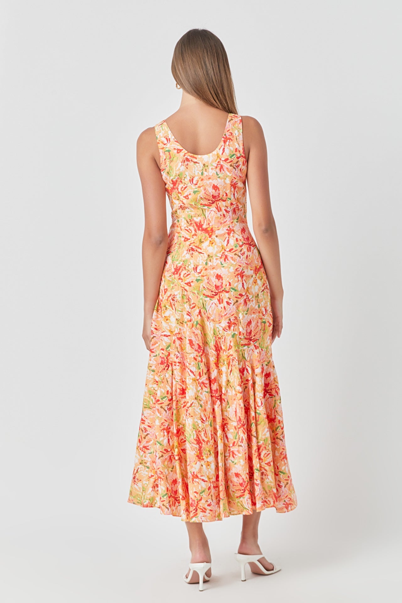 ENDLESS ROSE - Floral Print Slip Dress - DRESSES available at Objectrare