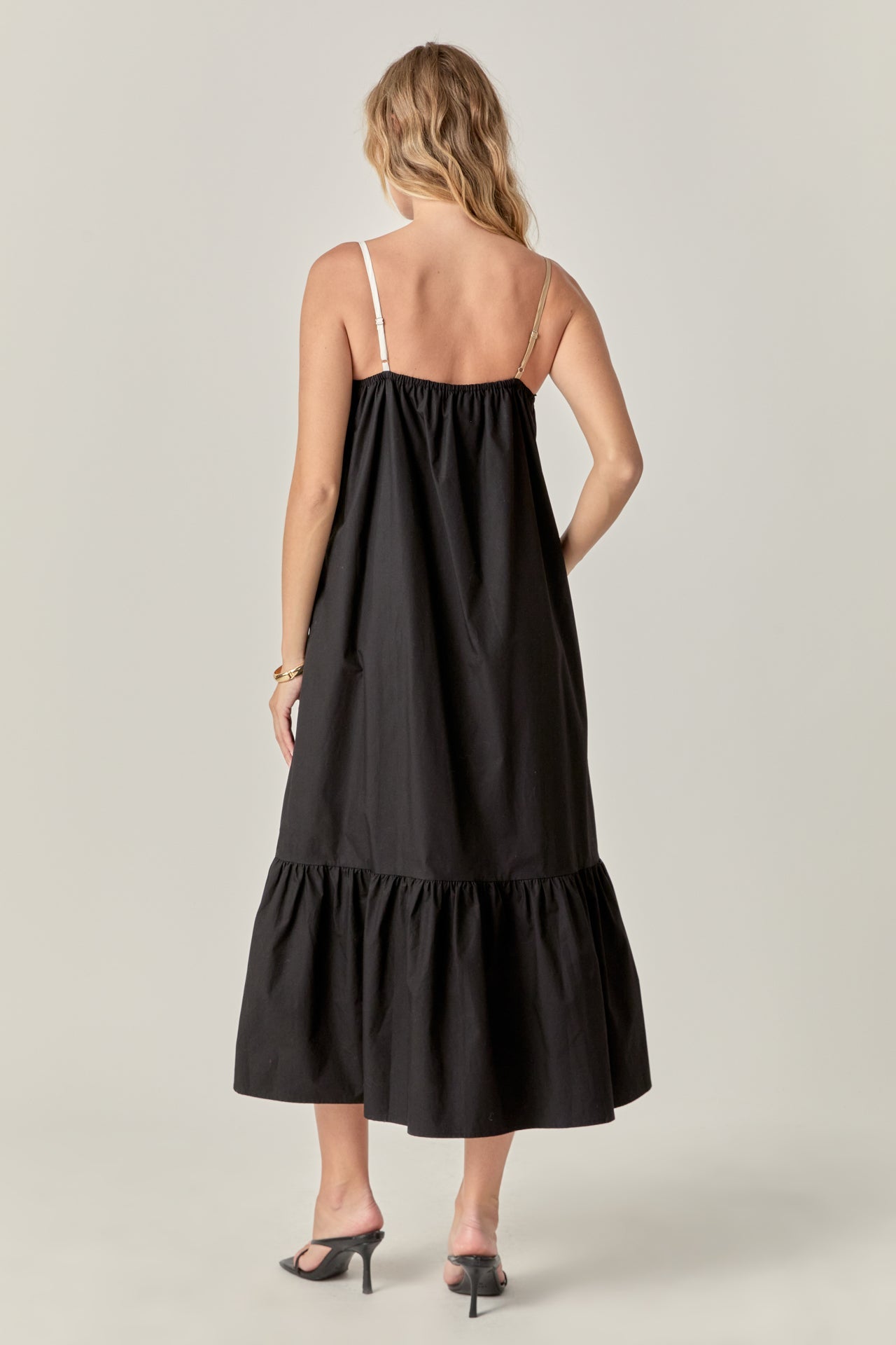 Color Block Maxi Dress