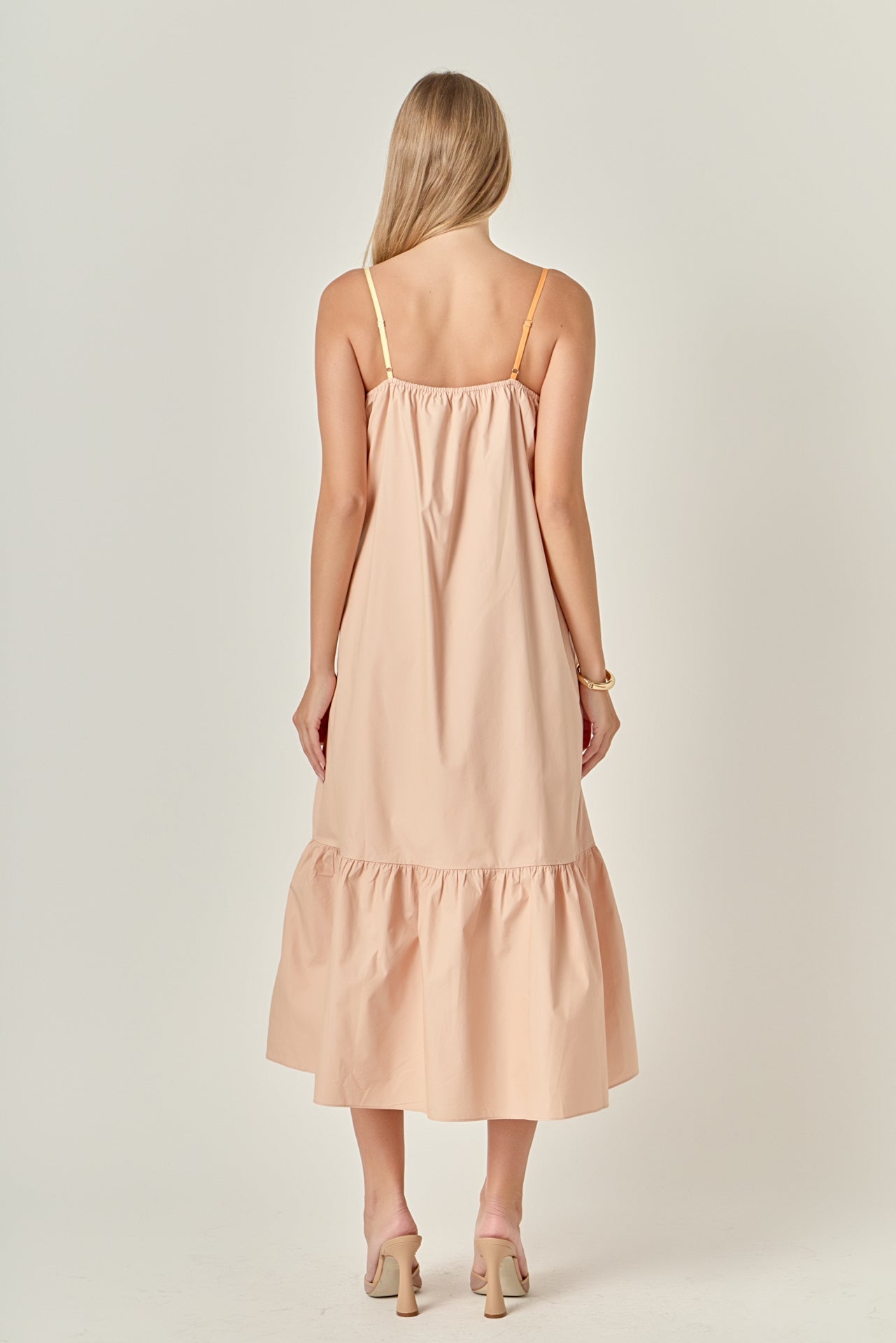 Color Block Maxi Dress