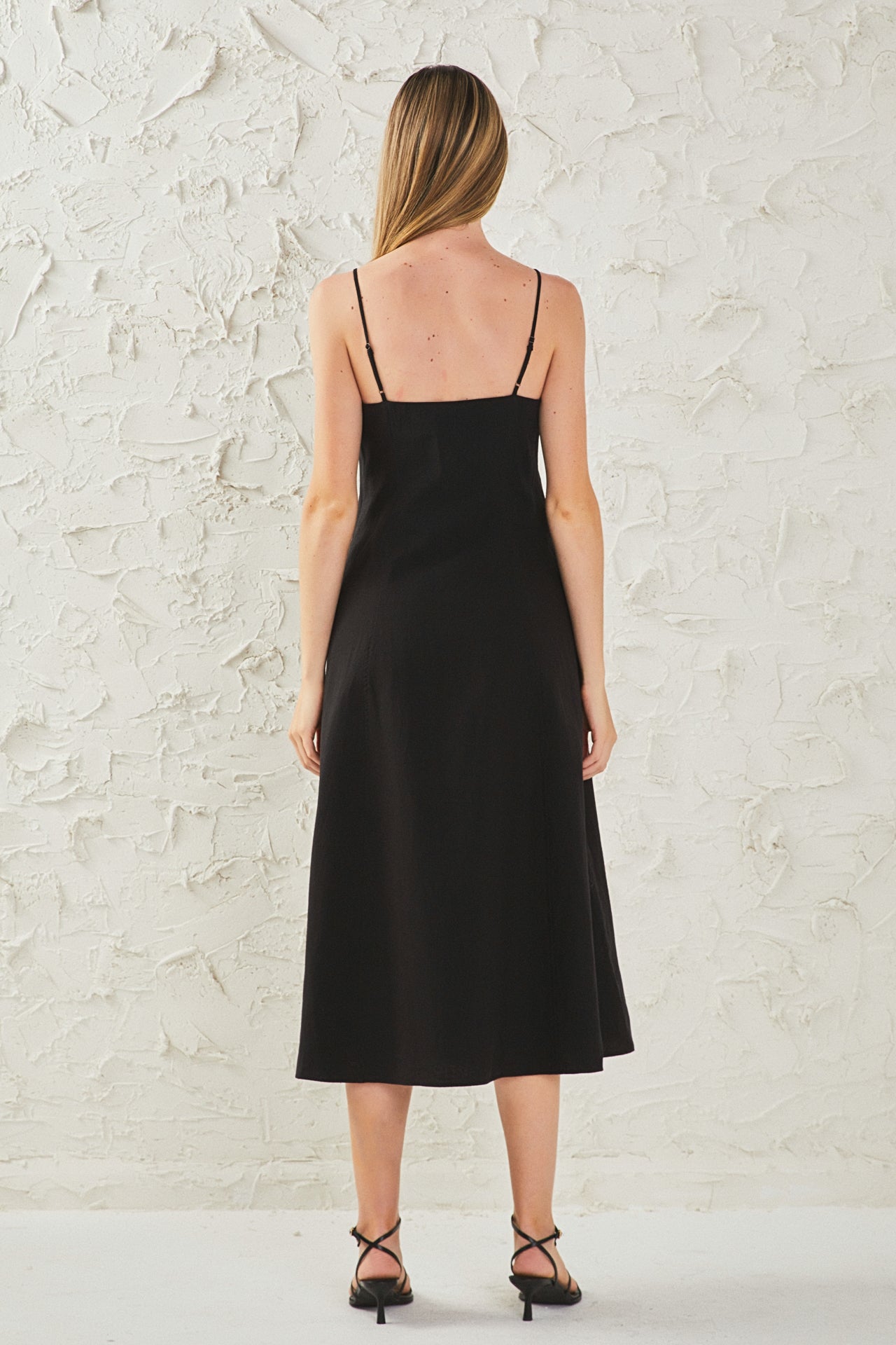 ENDLESS ROSE - Linen Maxi Dress - DRESSES available at Objectrare